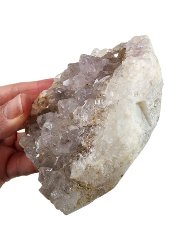 Amethyst Crystal Cluster India 210.7 grams.