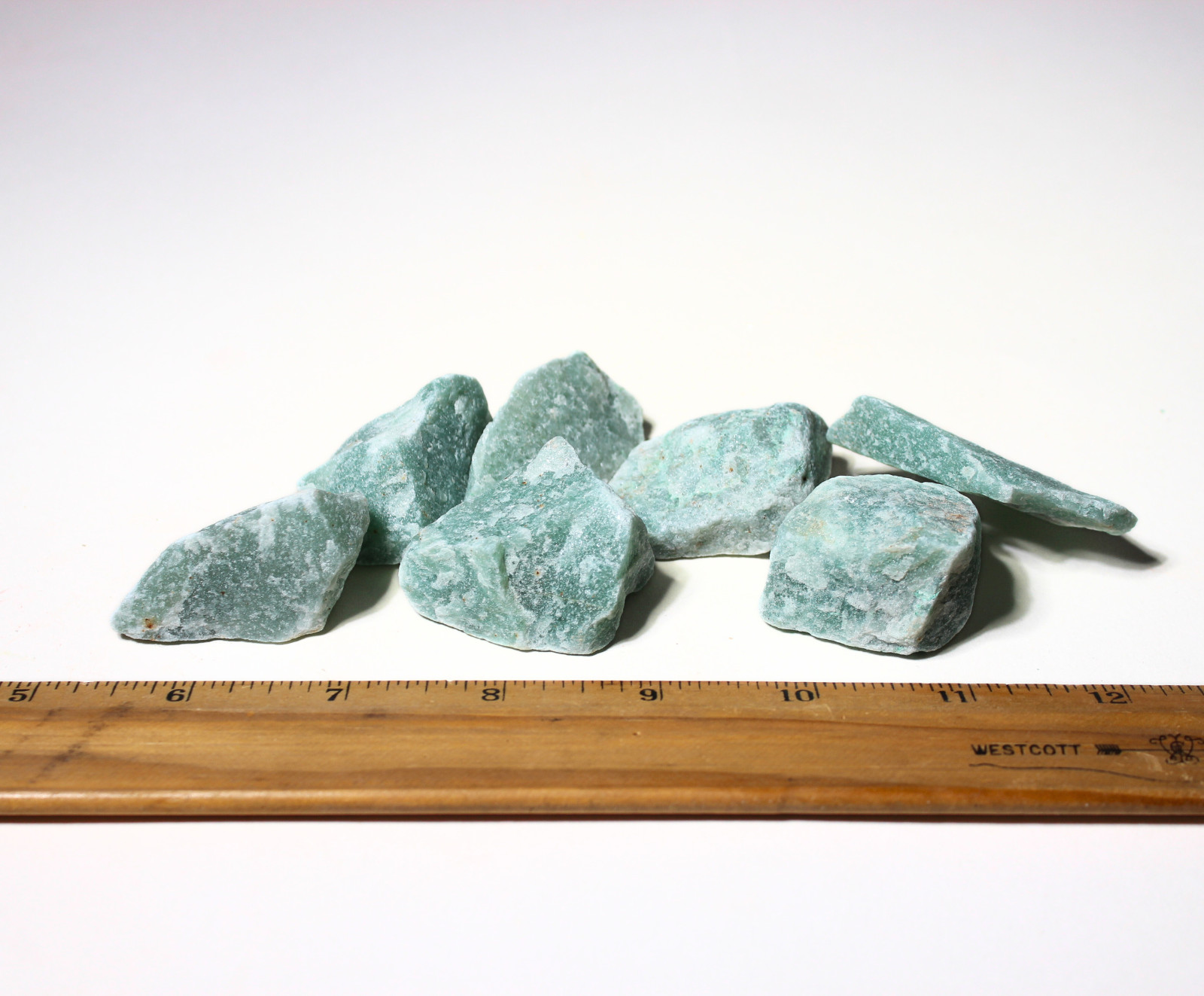 Green Aventurine – Rough Rocks for Tumbling – Bulk Wholesale 1LB options