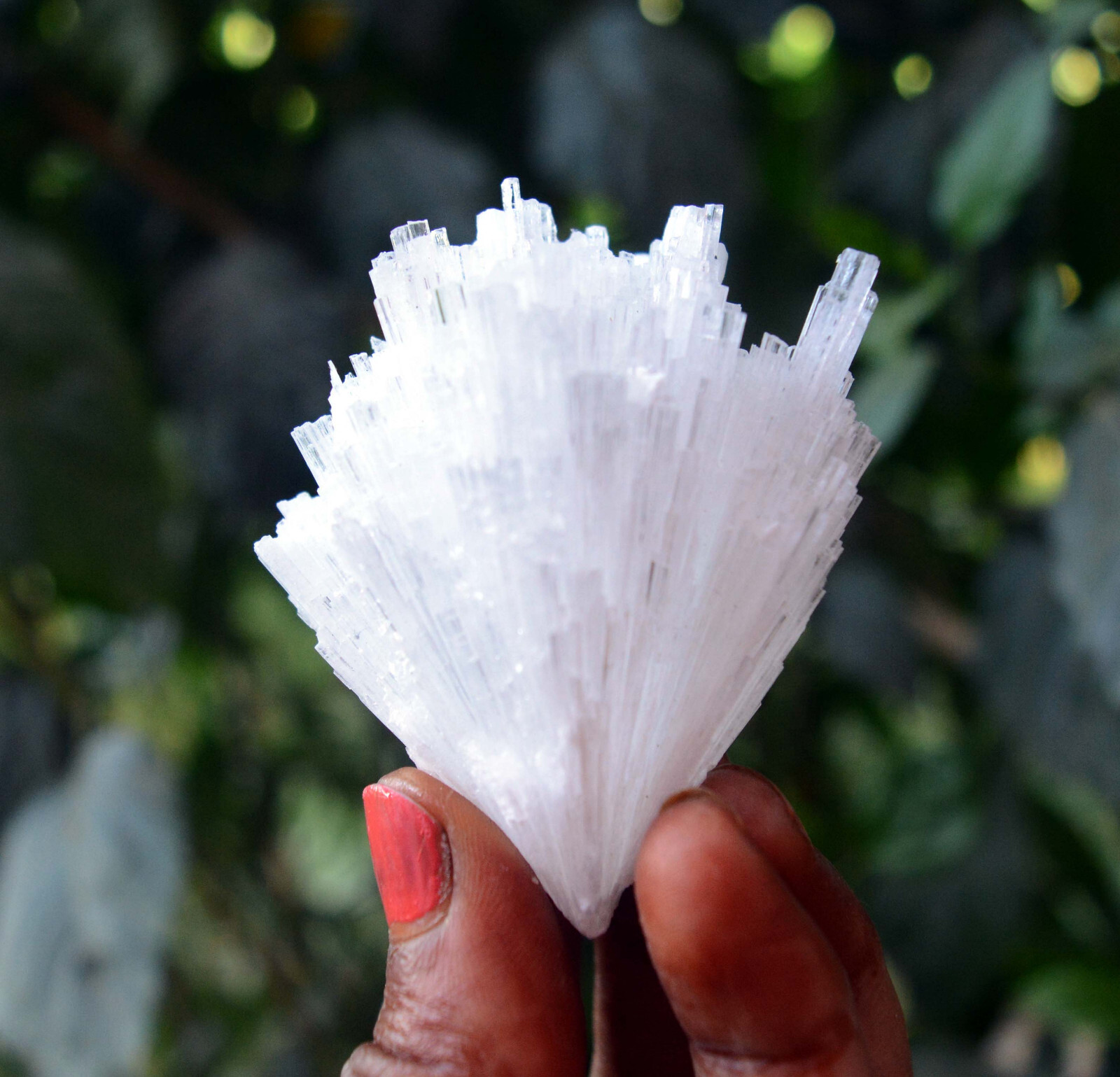 scolecite spray minerals specimen j-7