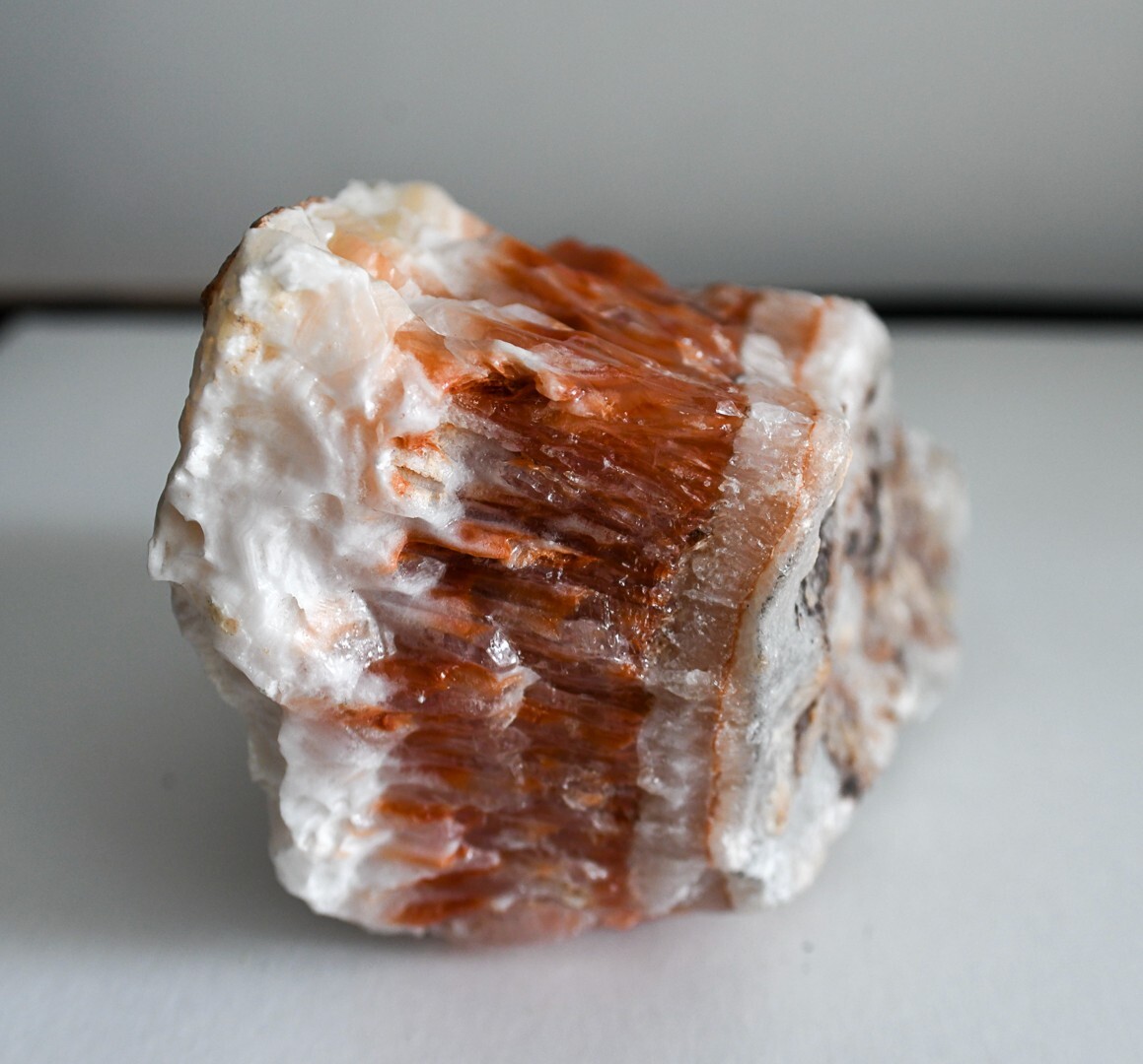 Multicolored Pink Calcite Crystal Mineral Gemstone Medium Natural Rock Specimen
