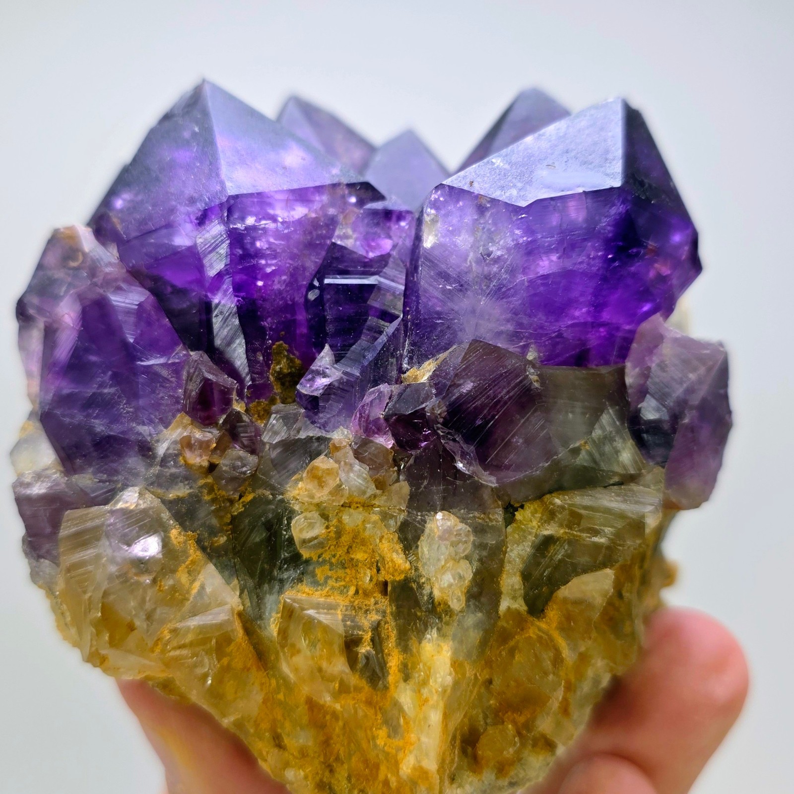 Amethyst Cluster – Deep Purple Katanga Find – 1.5lbs (710g)