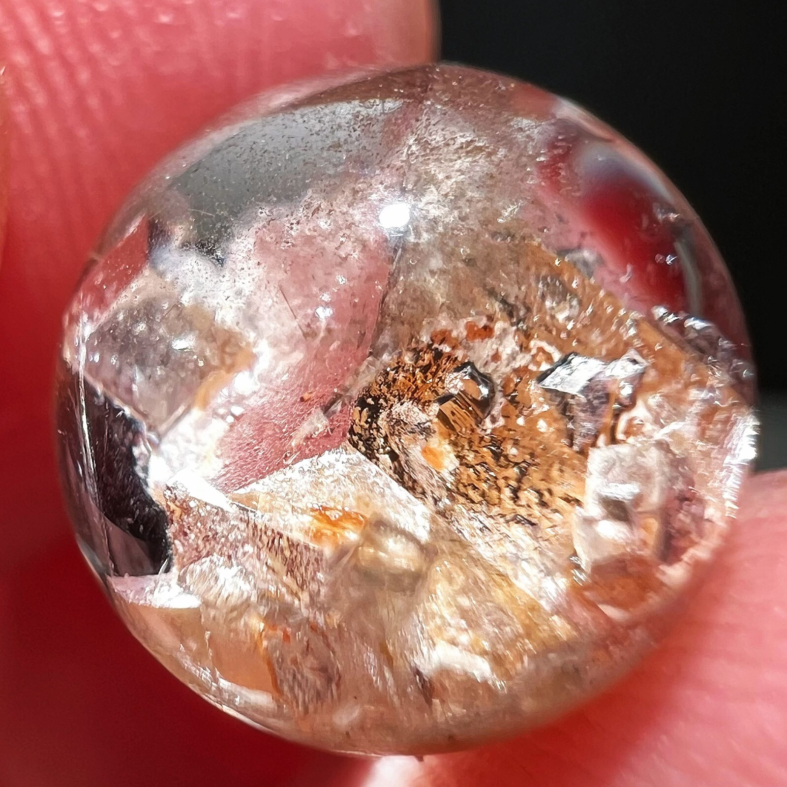 6ct Natural Beautiful Stone in the stone Crystal Polished Specimen