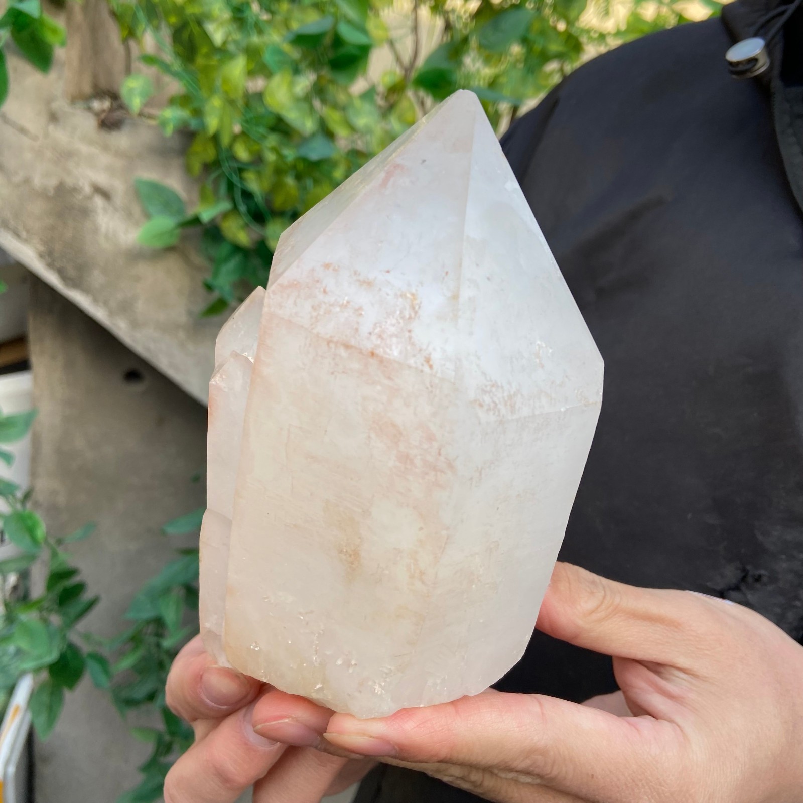 3.5lb Natural Clear White Quartz Crystal point Rough Healing Specimen