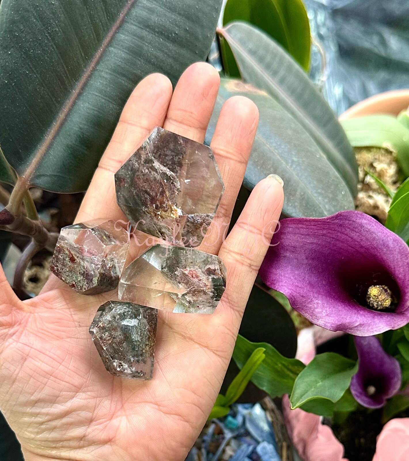 Wholesale Lot 1 Lb Natural Garden Quartz Lodalite Freeform Crystal Healing