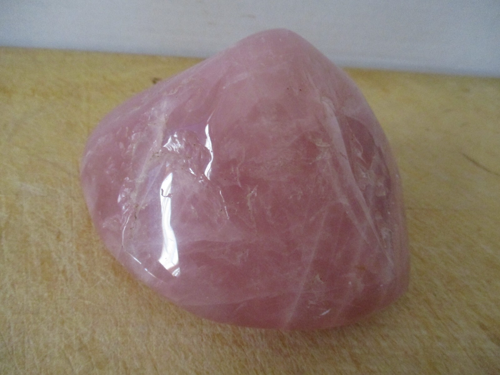 Natural Rose Quartz; 314 gr Polished & 192 gr Rough Mineral Specimans & Chips