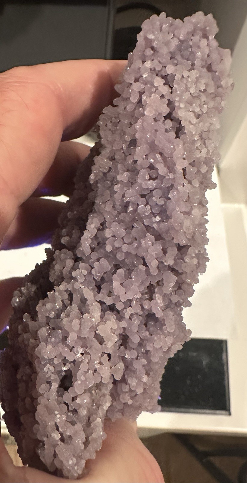 235 gram 4×4″ Grape Amethyst/Agate Quartz from Indonesia – Fine Mineral Specimen
