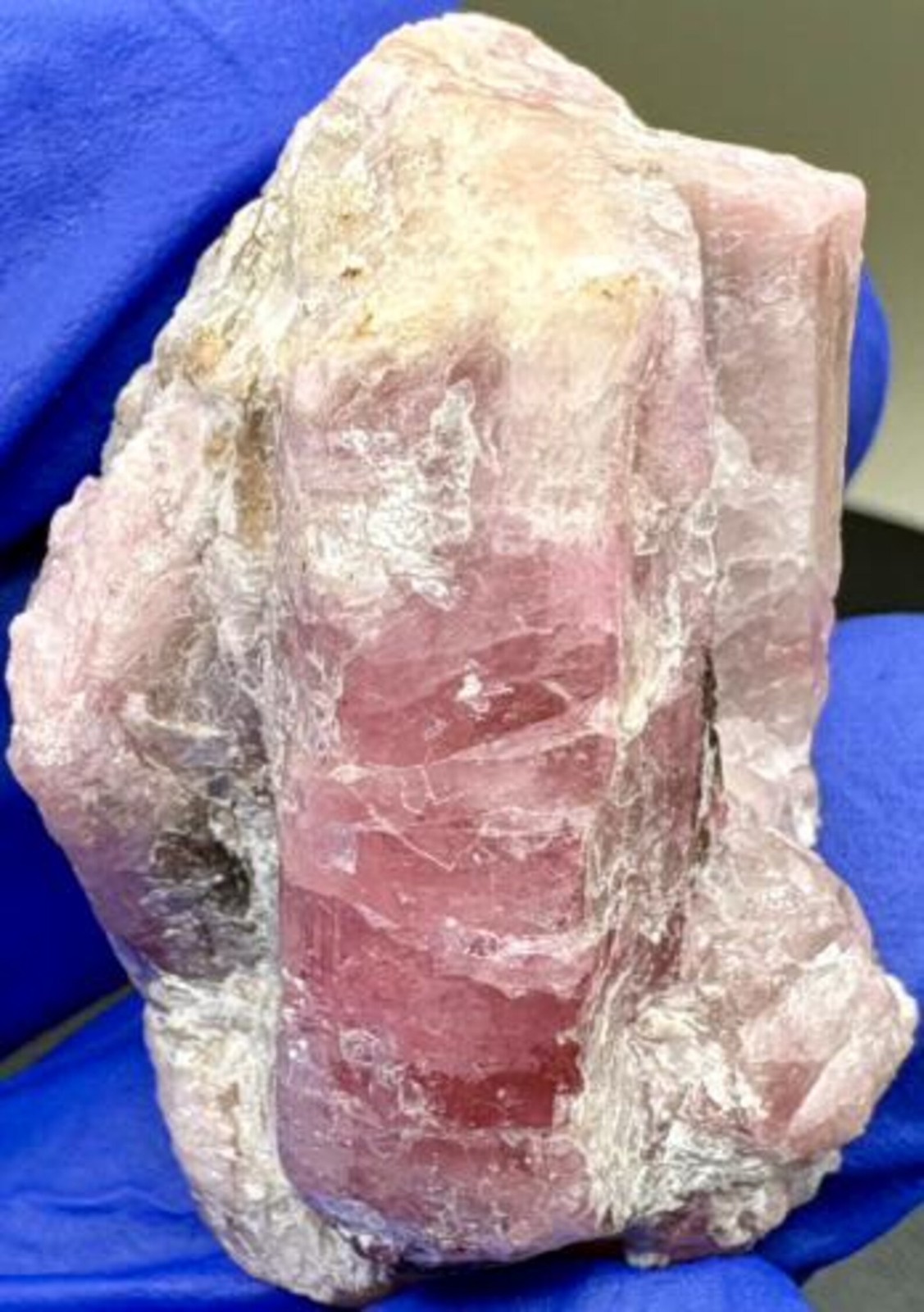 Natural Pink Tourmaline Crystal – Paprok Mine Afghanistan – 30g Rough Mineral Sp