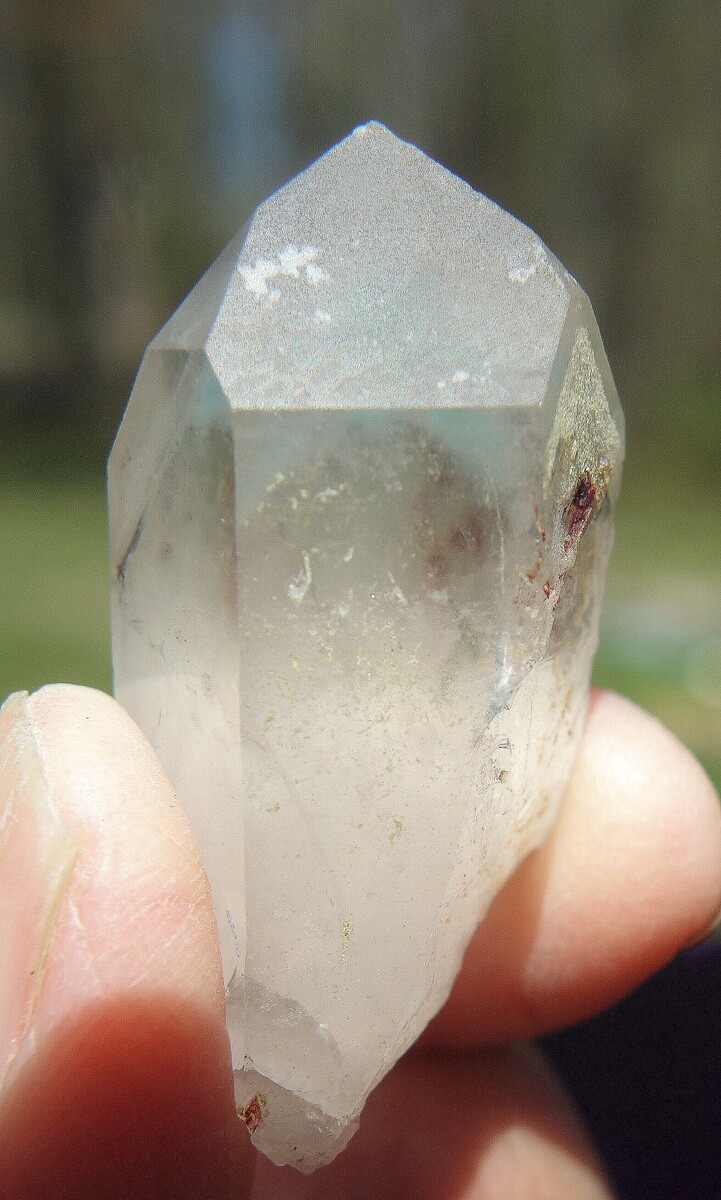Sweet Ajoite Phantom in Quartz Crystal – South Africa