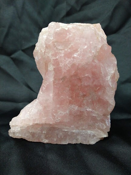 Large Rose Quartz 3 lb 1 oz Rough Natural Stones Raw Rose Quartz