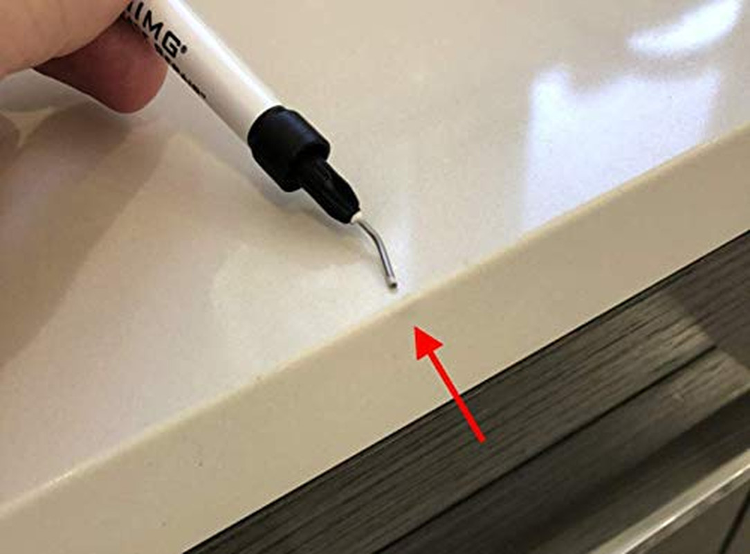 White Tones – Quartz Countertop Repair Kit White – Quartz, Marble, Granite, Acry