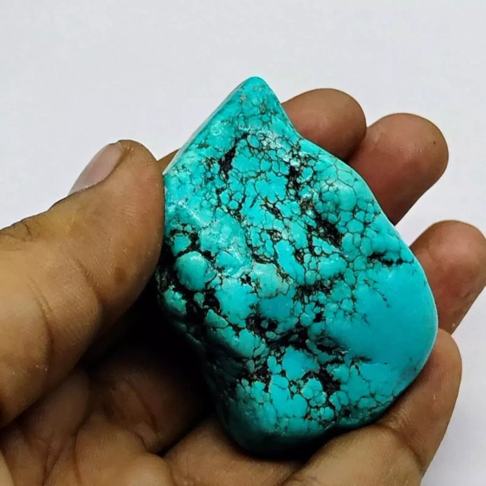 Big Sale Natural Uncut Arizona Turquoise Blue Rough Gemstone 150-200 Carat Use