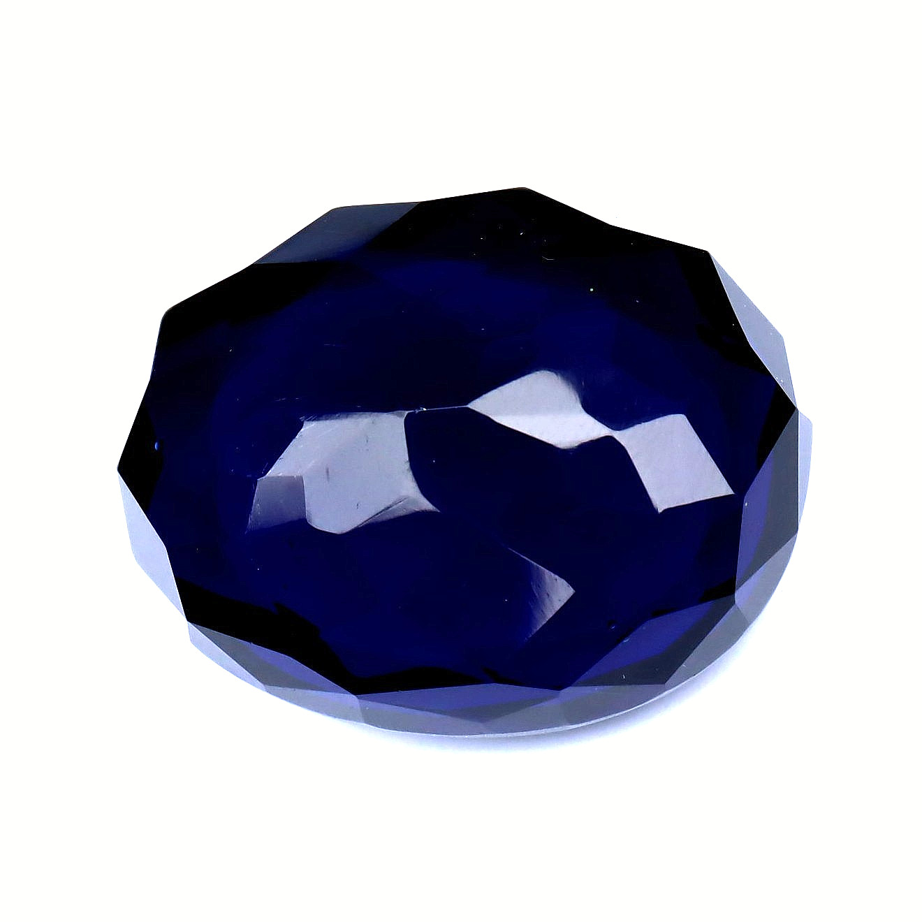 Natural Purple Amethyst Oval Shape 87 Ct Certified Loose Gemstone