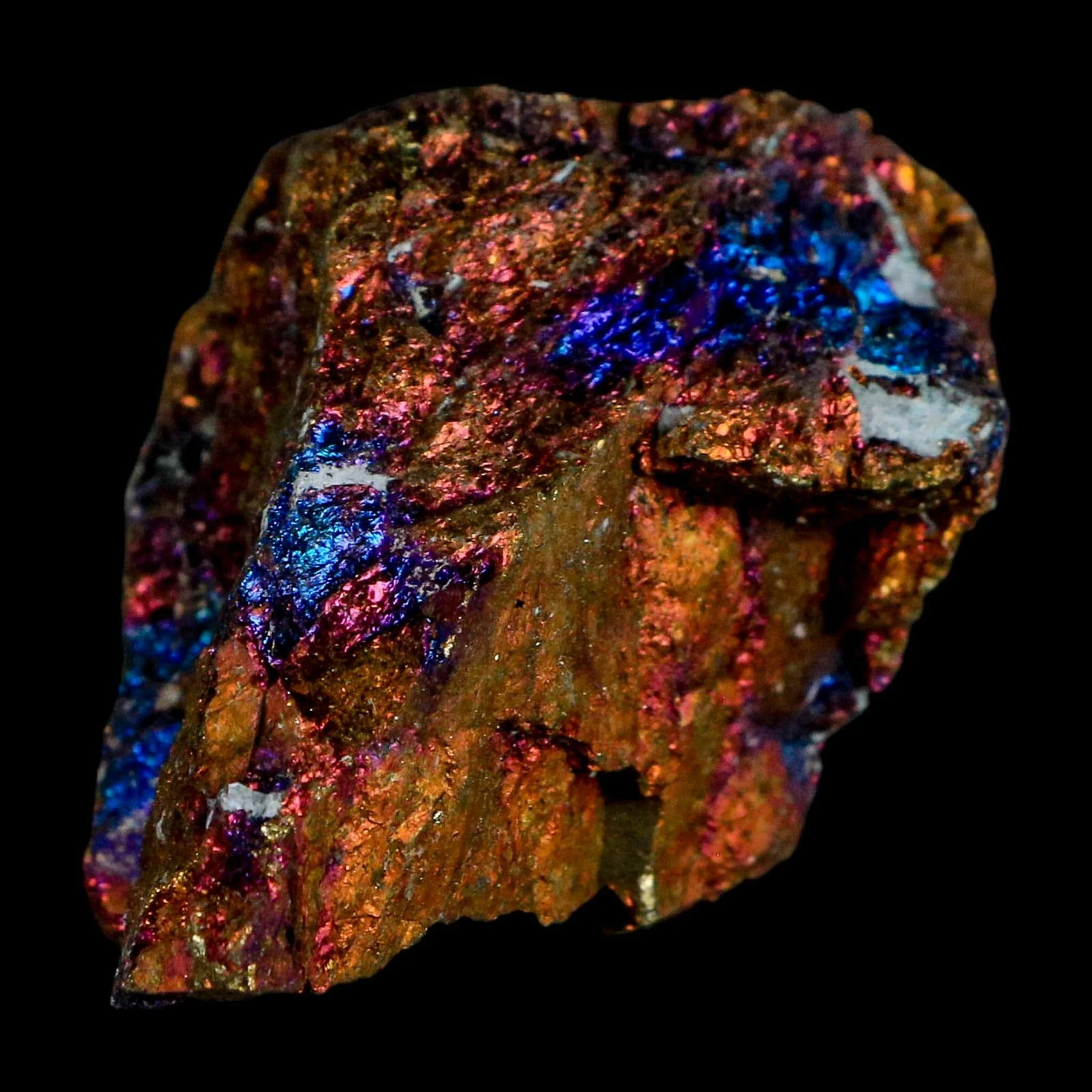 2.6″ Chalcopyrite Bornite Brilliant Multicolored Peacock Ore Chihuahua Mexico