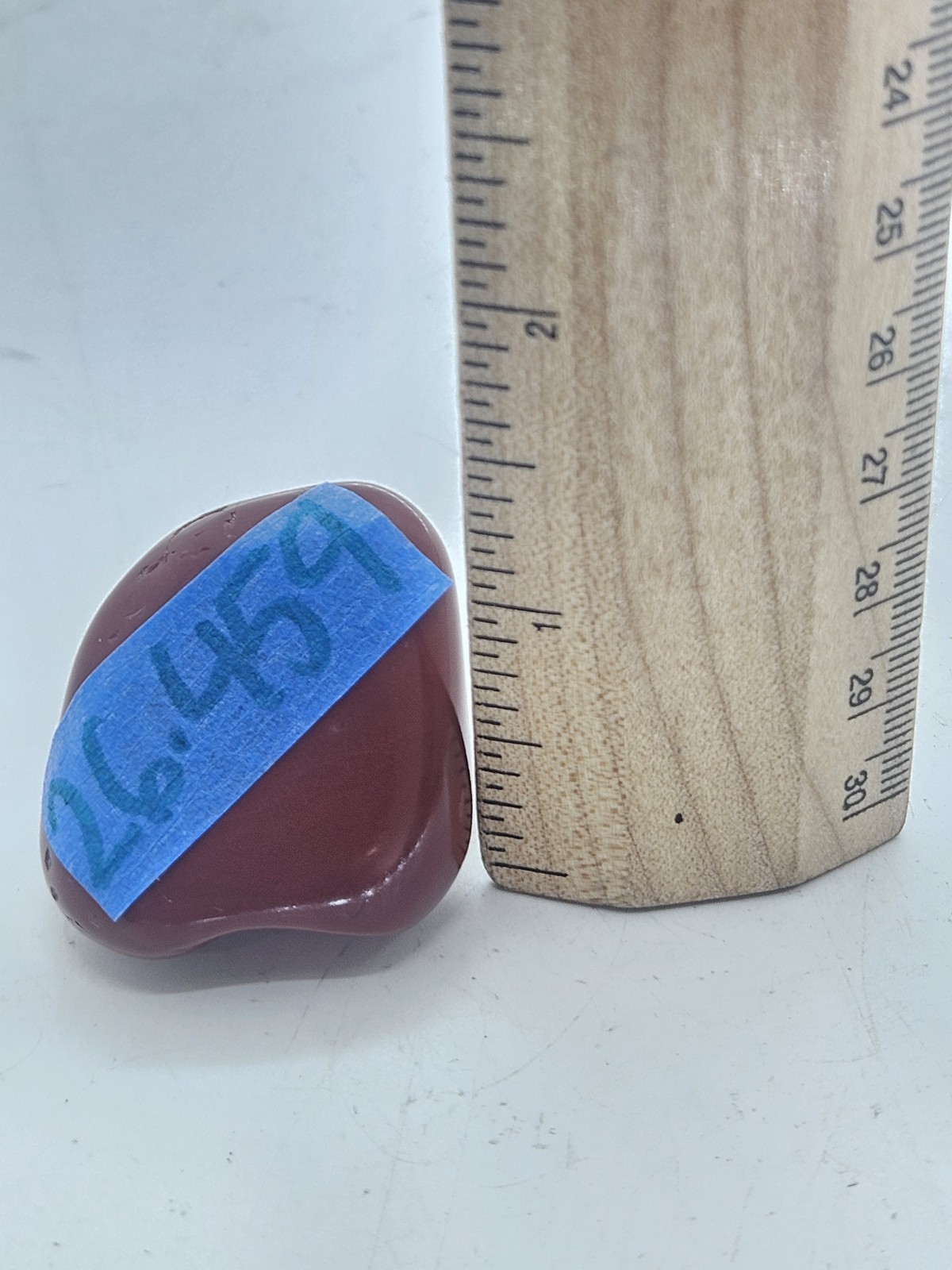 Solid Red Jasper Palm Stone, Earthy Red Crystal, Hand-Polished Root Chakra Stone
