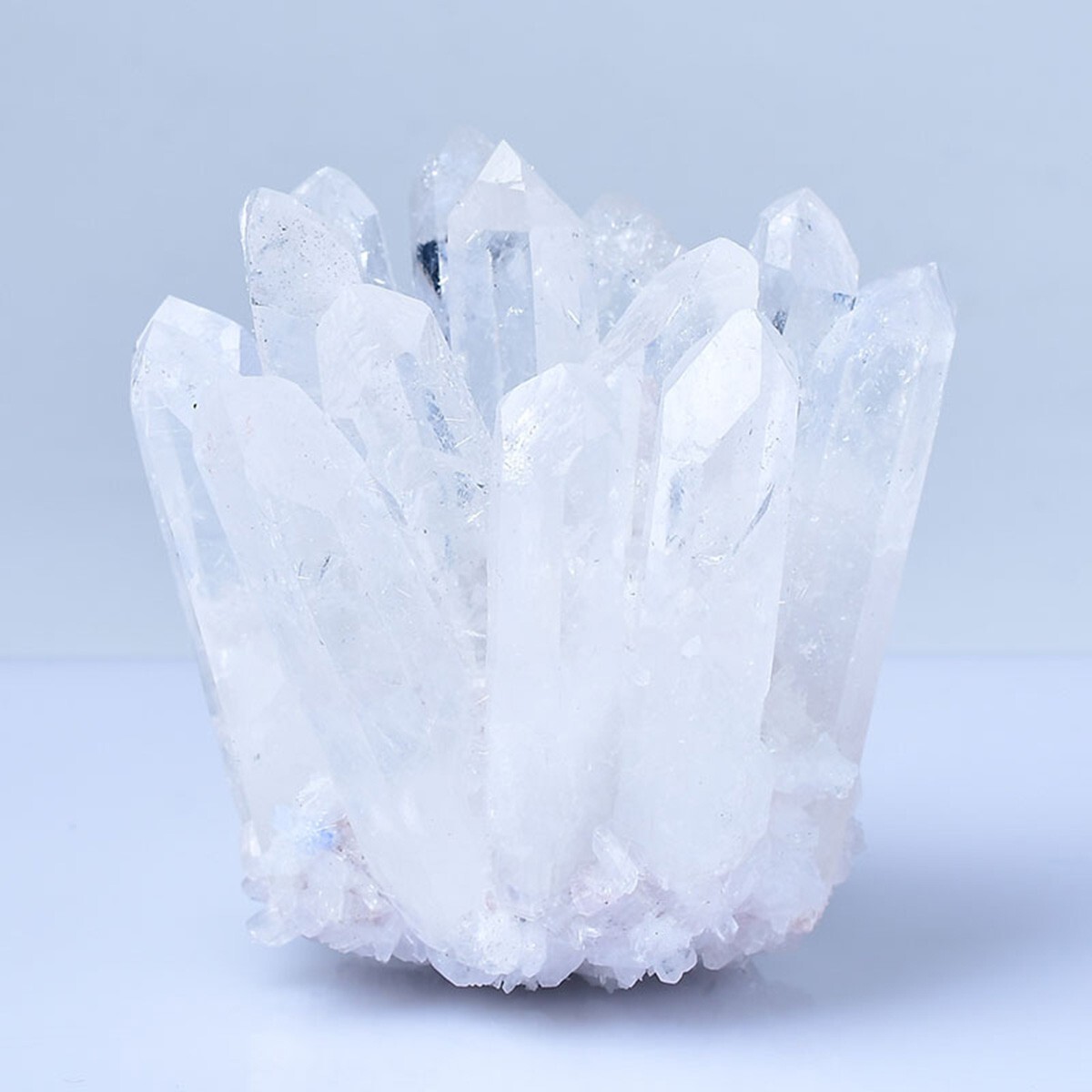 400g+ Rare Large Raw Clear Quartz Crystal Cluster Quartz Mineral Specimens Decor