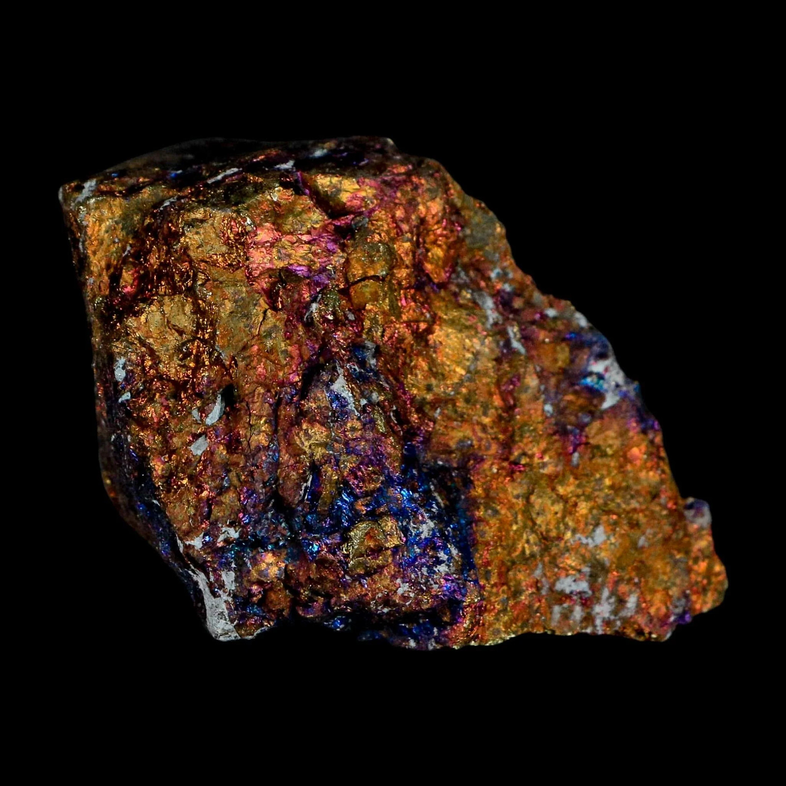 2.6″ Chalcopyrite Bornite Brilliant Multicolored Peacock Ore Chihuahua Mexico