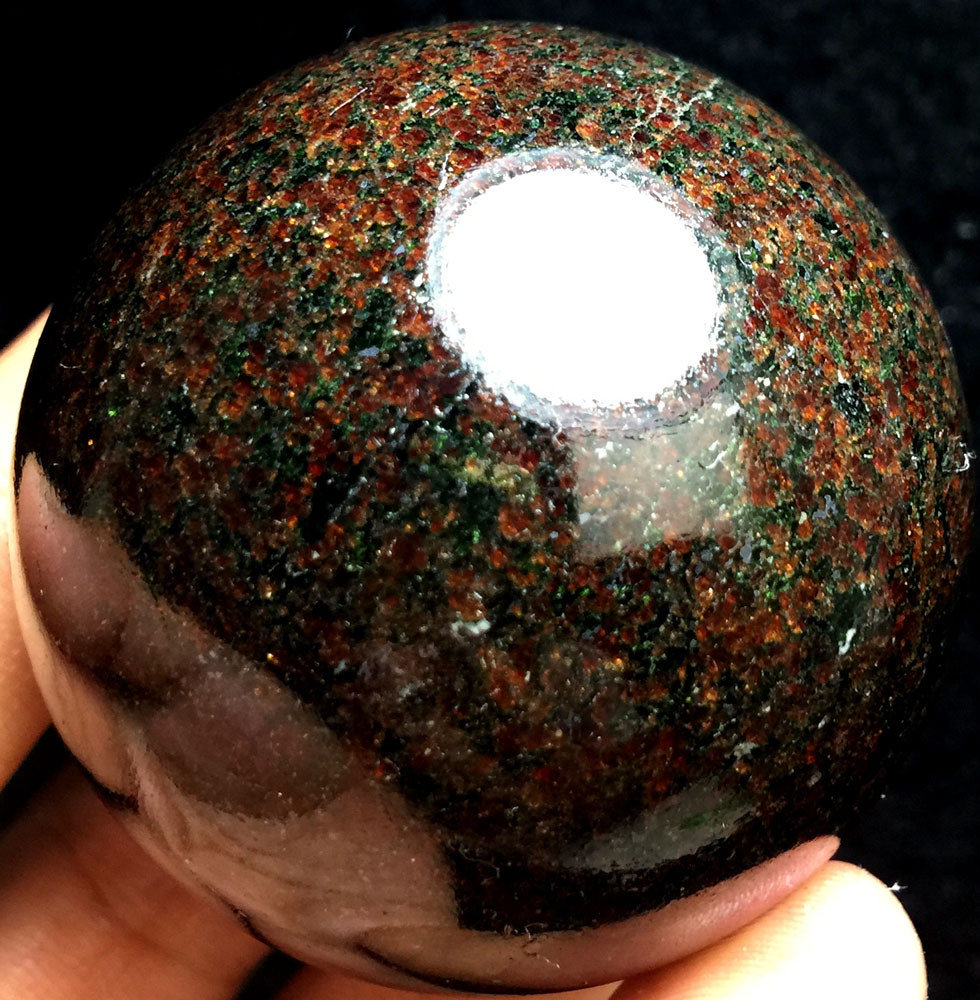 50—54mm WOW! Natural RED Garnet Crystal gemstone Polished SPHERE BALL HEALING