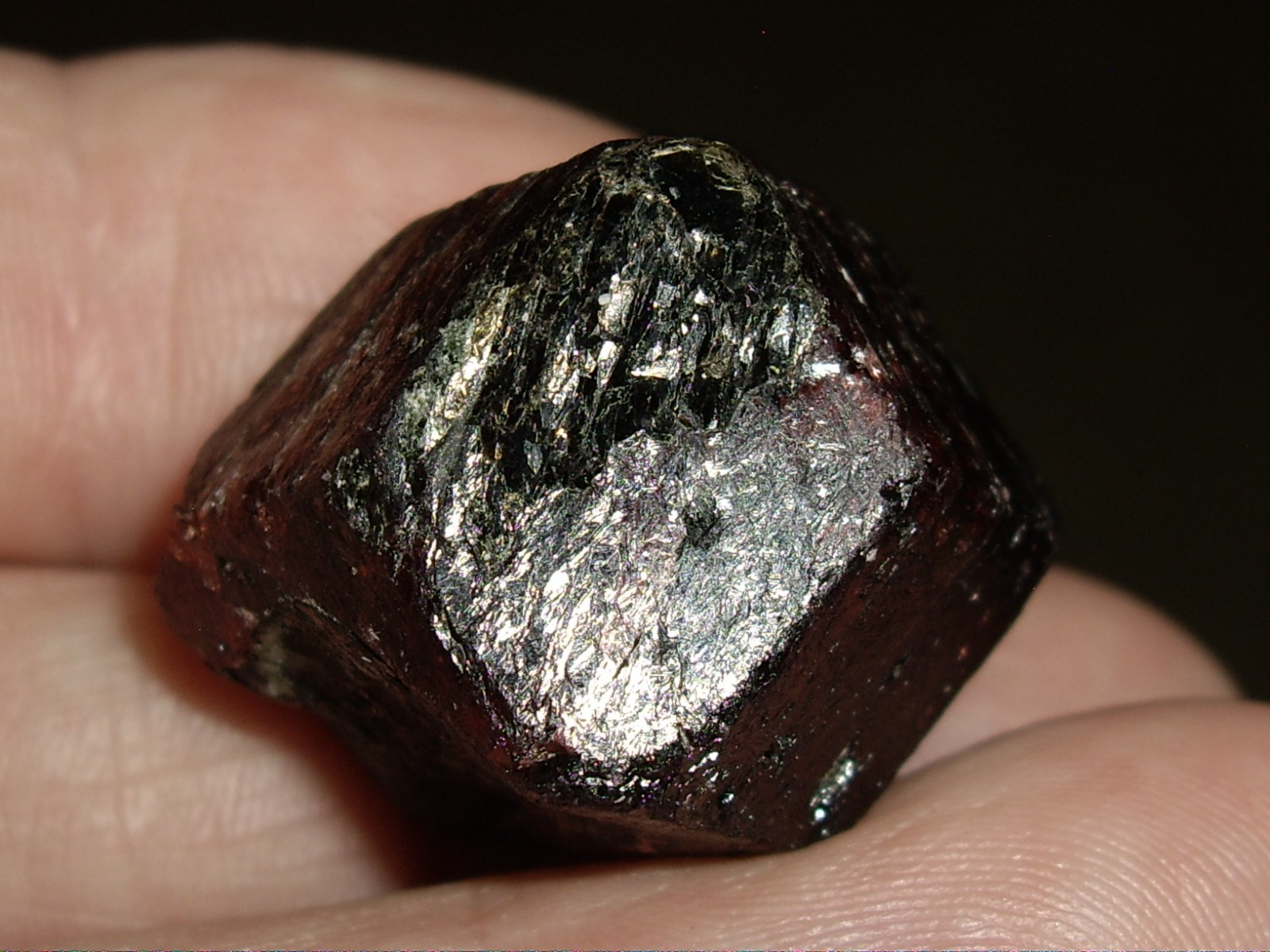 Deep Red Medium Large Almandine Garnet Crystal 25.5g