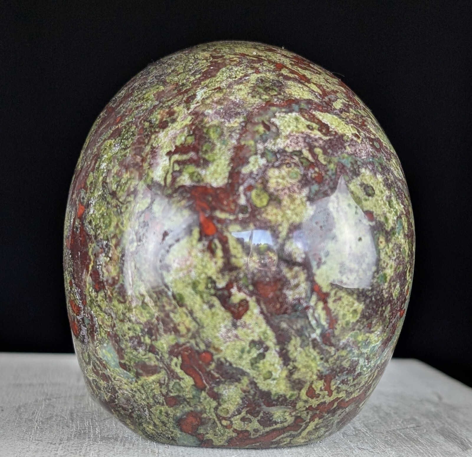 Dragon Blood Skull Carving Jasper Crystal Large Big Gemstone Chakra