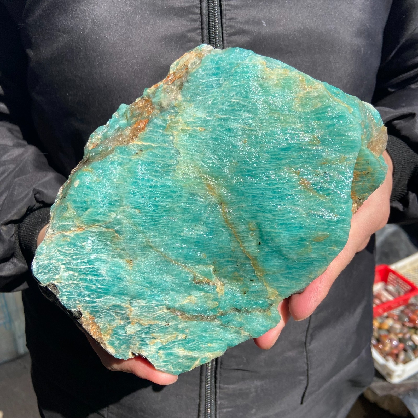 2.58kg Wholesale High Quality Natural Raw Green Aventurine Rough Crystal Mineral