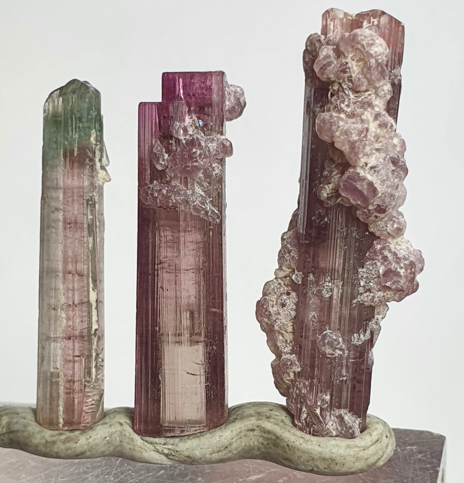 Natural multi Colour Tourmaline Crystal Lot Raw Minerals From Afghanistan