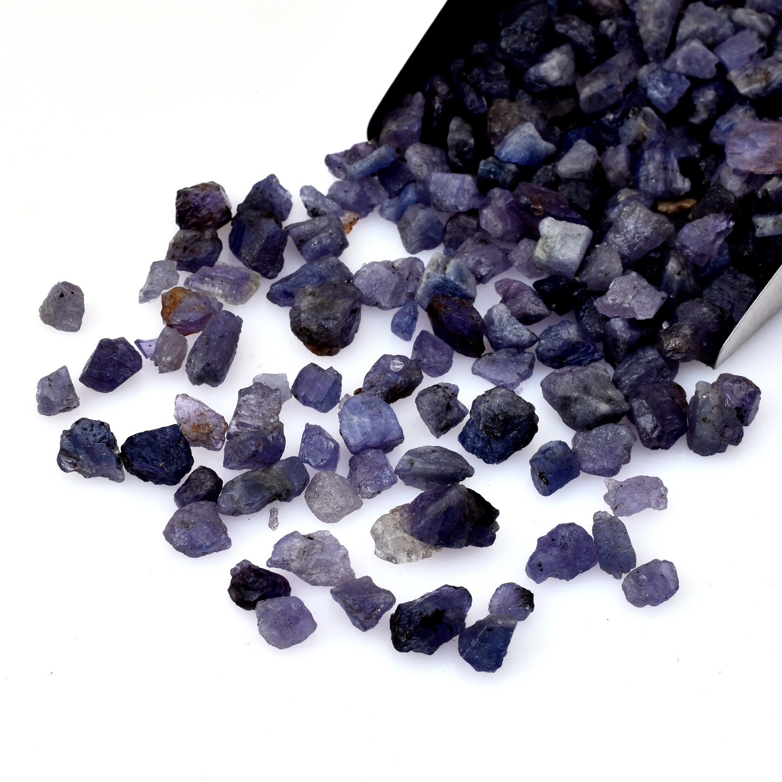 Raw Tanzanite Gemstone Crystals: Natural Blue Tanzanite for Jewelry Making 6-8mm