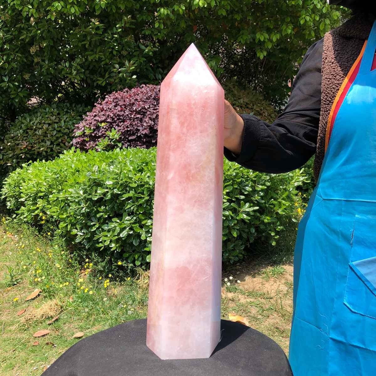 18.61LB Natural Powder Crystal Pillars Mineral Specimens Obelisk Healing 5053