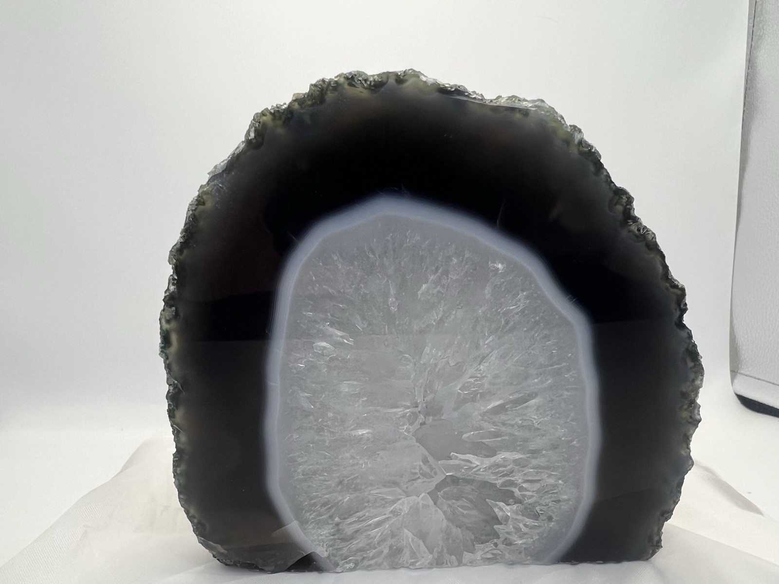 2.8 Pound Natural Amethyst Agate Cut base ! Amazing Quality Crystals And Gems!