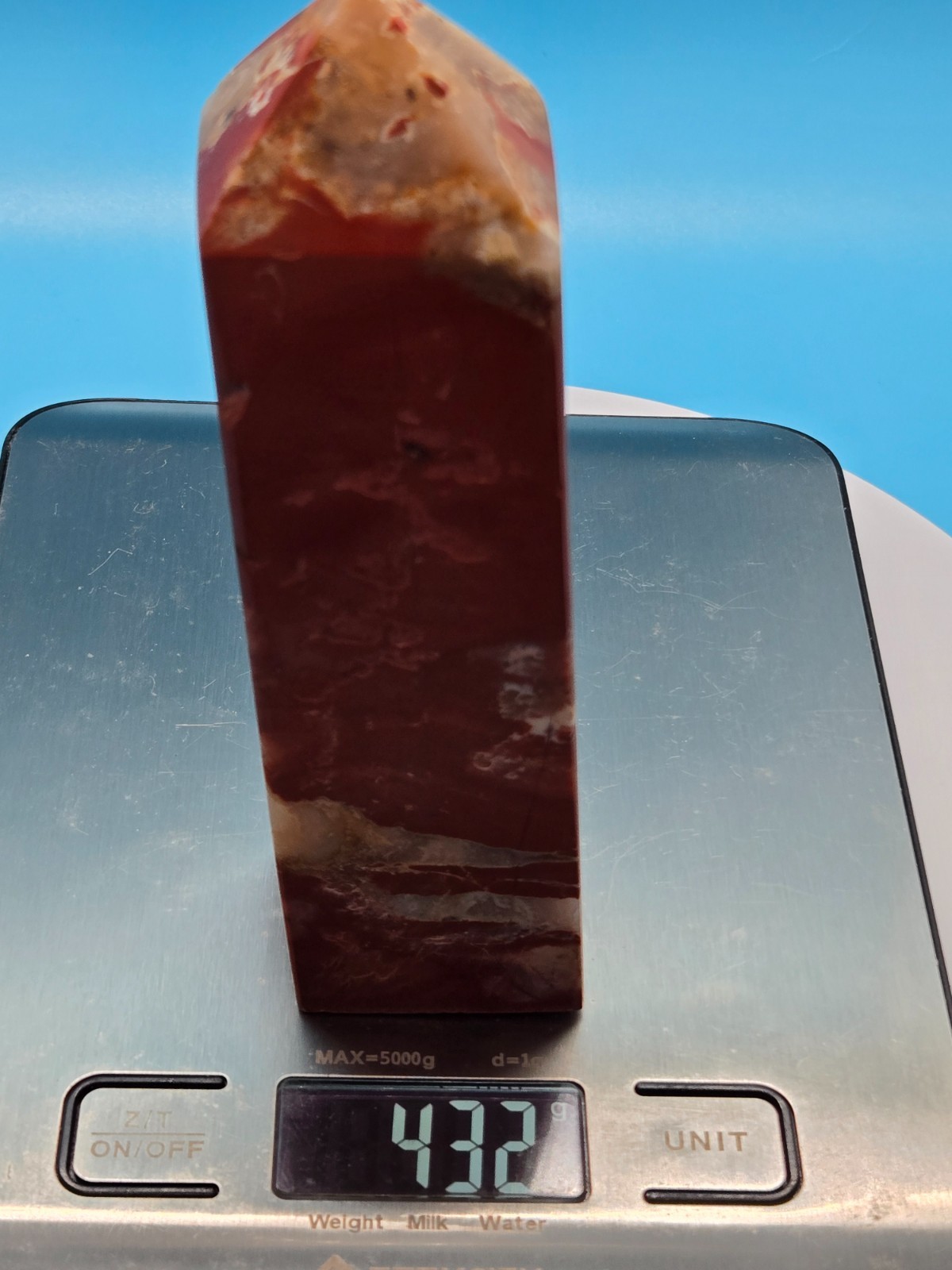 Irregular Tower Jasper – chunky! 472g 6x1x1.75in B7