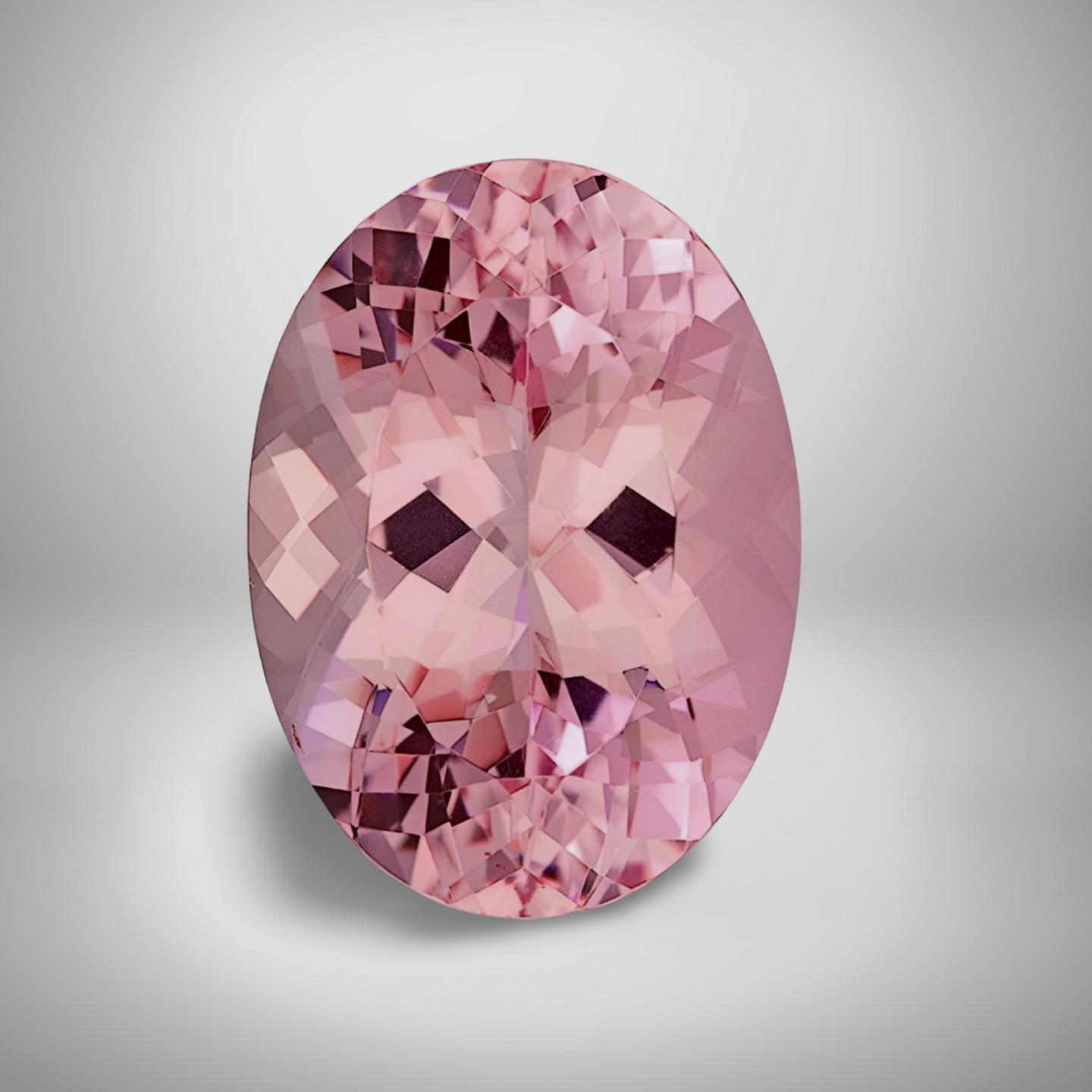 Morganite Oval Cut Gemstone 2.1 Cts – 9×7 mm VVS Loose Gem