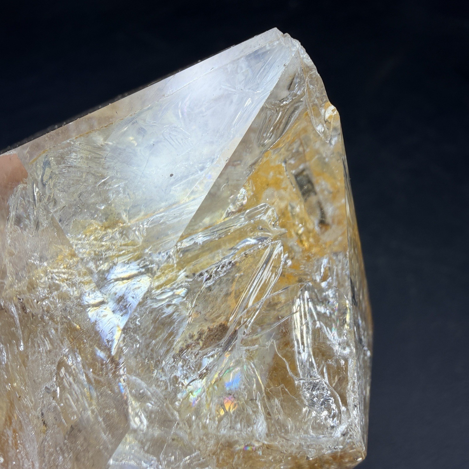 Large Herkimer Diamond Quartz Crystal Point / New York *VIDEO*