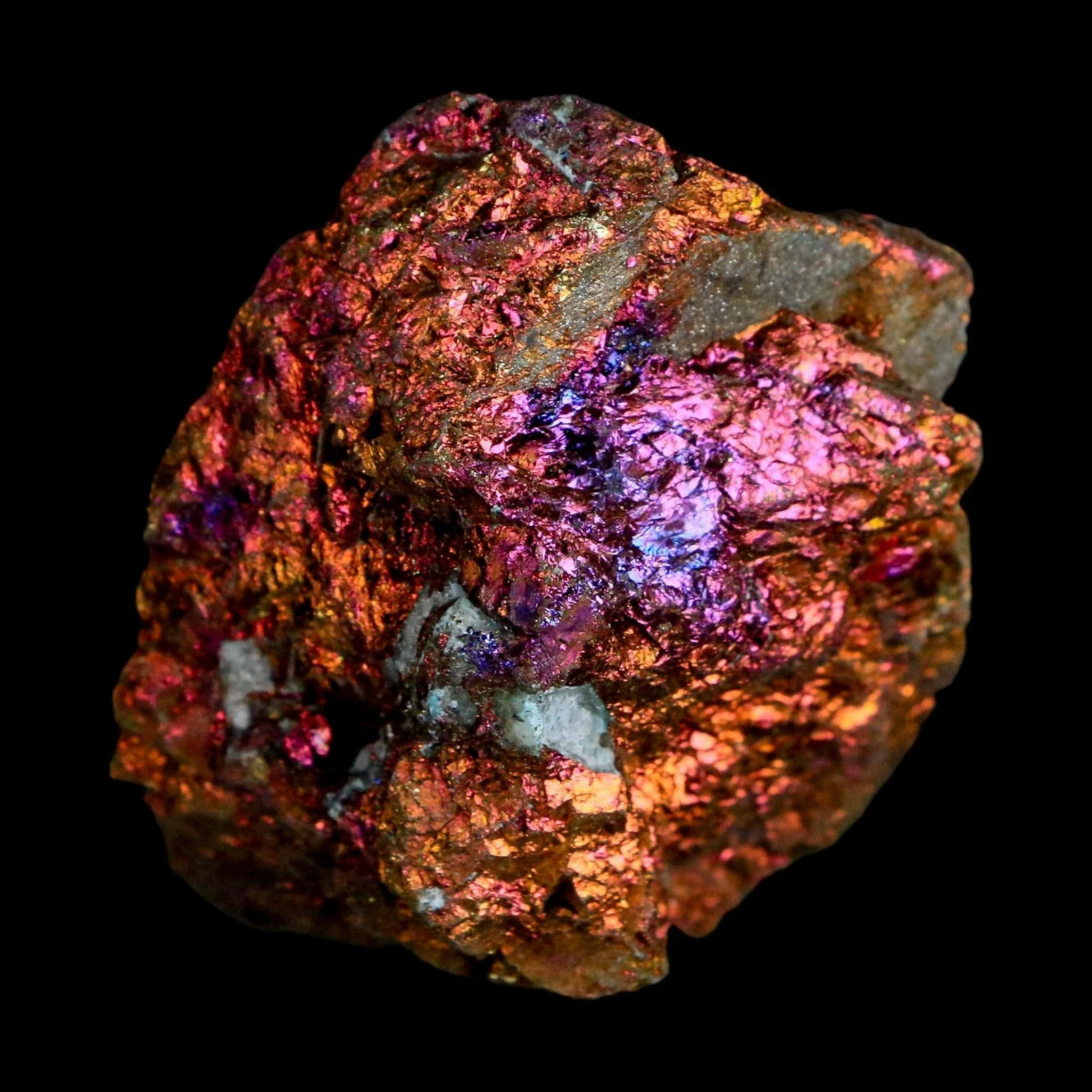 2″ Chalcopyrite Bornite Brilliant Multicolored Peacock Ore Chihuahua Mexico