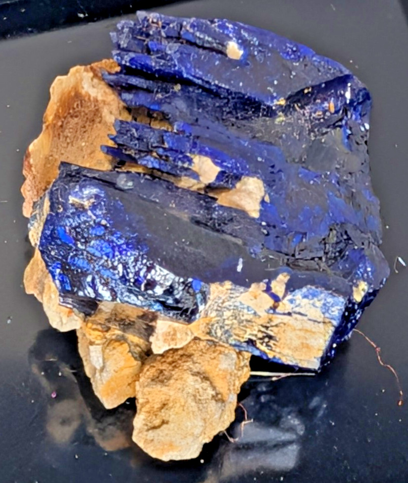 Azurite Specimen Lot of 2 Kerrouchene Khenifra & Jerada Provences Morocco