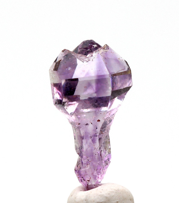 Amethyst Specimen SUPER 7 SCEPTER Crystal Cluster Mineral INDIA w/ ID card