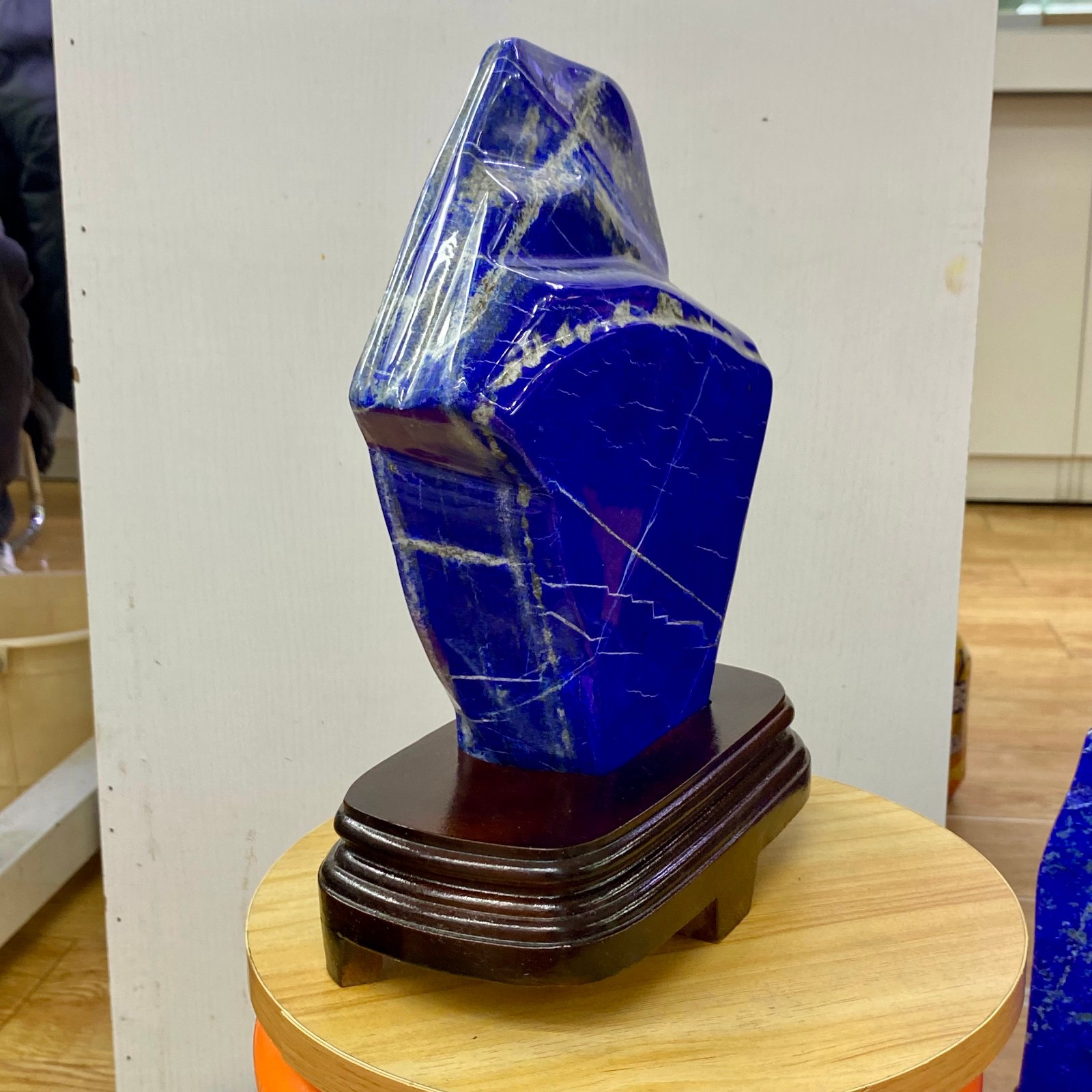 9.19LB LapisLazuli Freeform Polished Rough Tumble Healing Crystal Specimen Stone