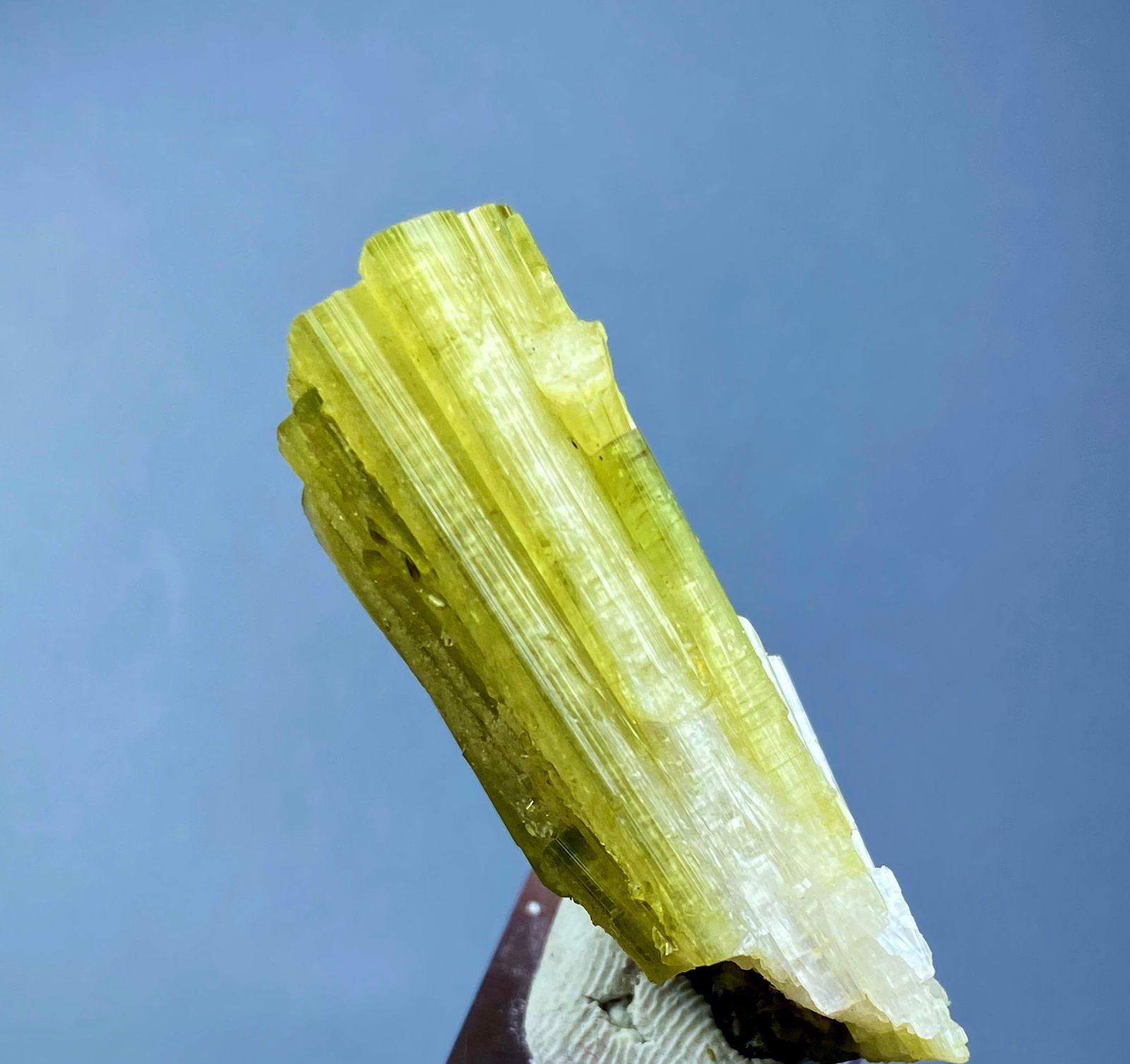 Natural Tourmaline Crystal Specimen Afghanistan 71 Carats