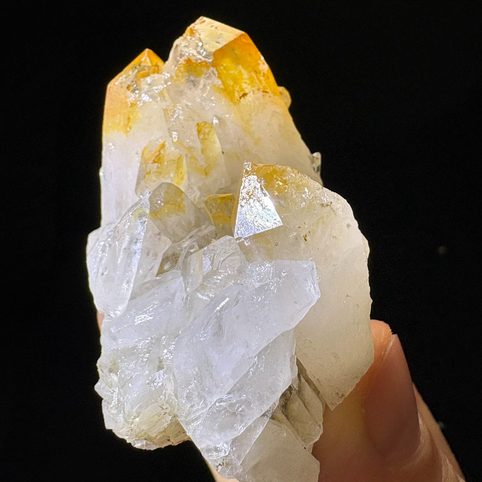 Natural Clear Quartz Cluster Crystal Specimen Raw Mineral Heal Reiki Clarity