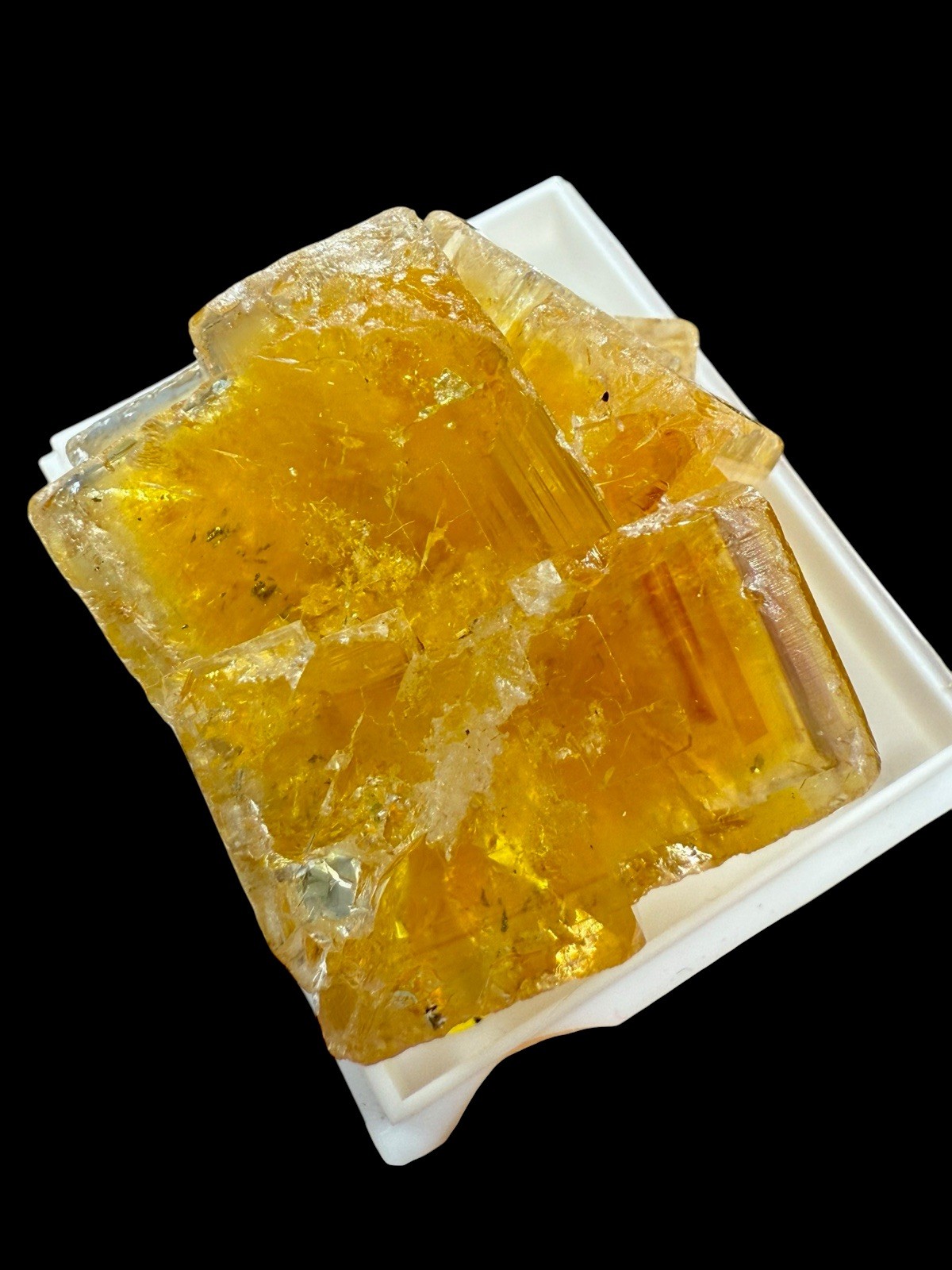 Phantom Fluorite Crystals: Valzuergues . Aveyron , France 🇫🇷