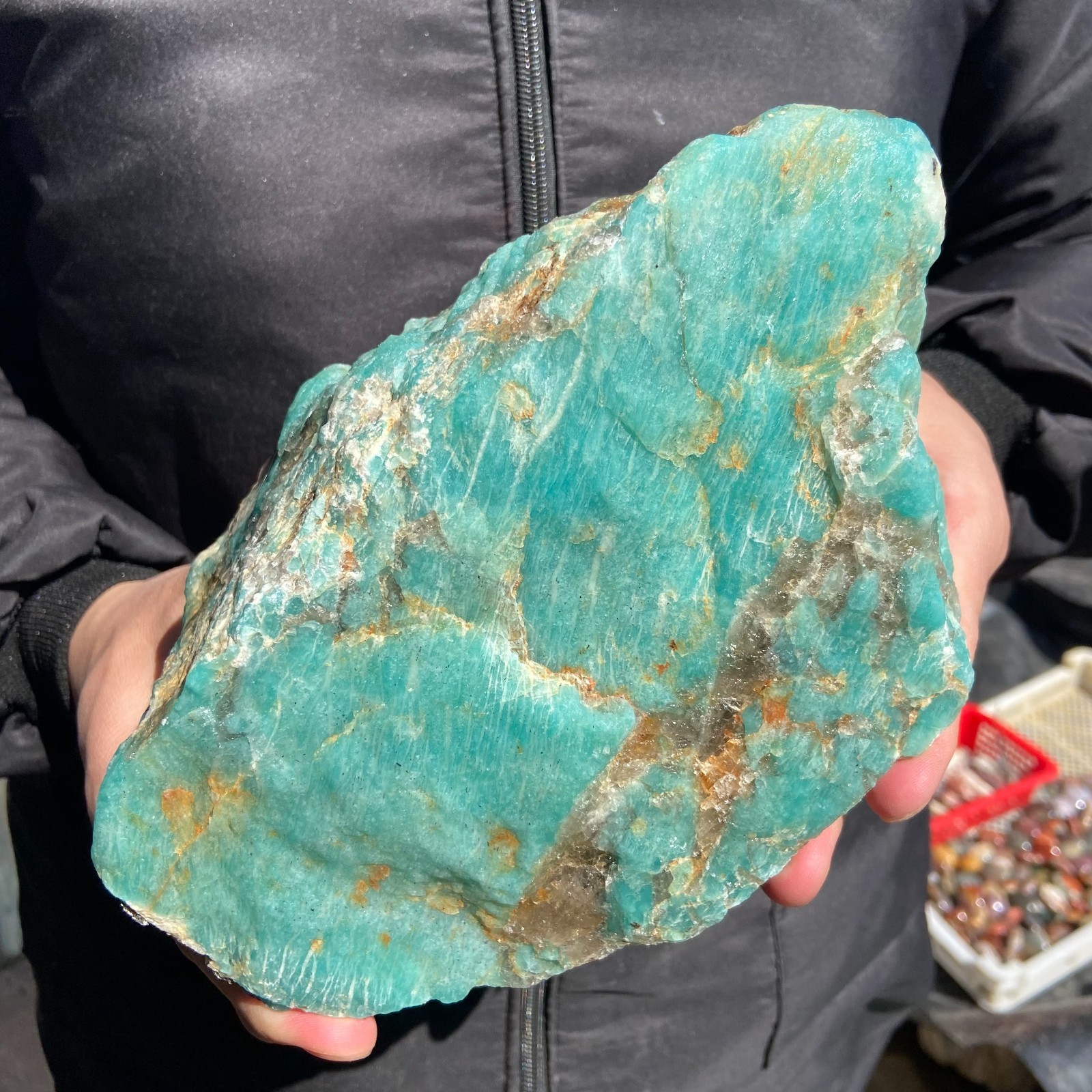 2.58kg Wholesale High Quality Natural Raw Green Aventurine Rough Crystal Mineral