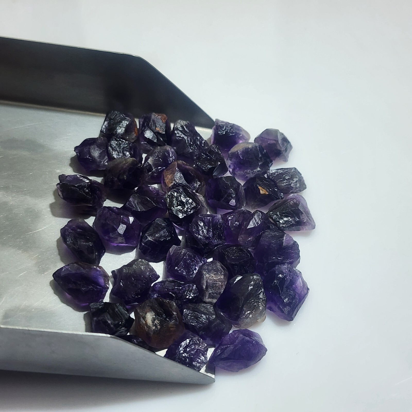 Beautiful Raw Amethyst Crystal Chunks Size 12-16 MM Bulk Lot Amethyst Gemstone