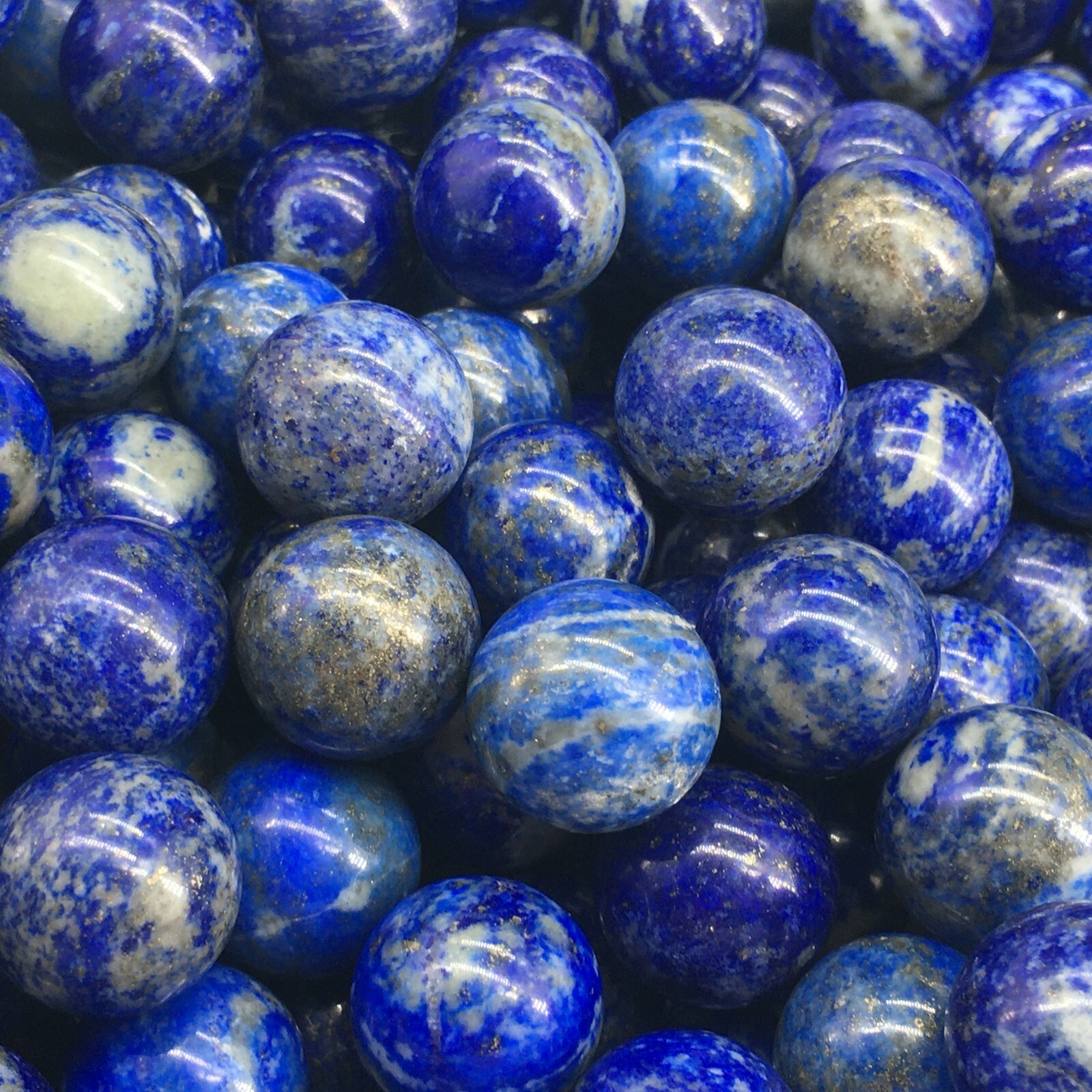 30pc Natural lapis lazuli jasper Quartz hand Carved ball crystal Reiki healing