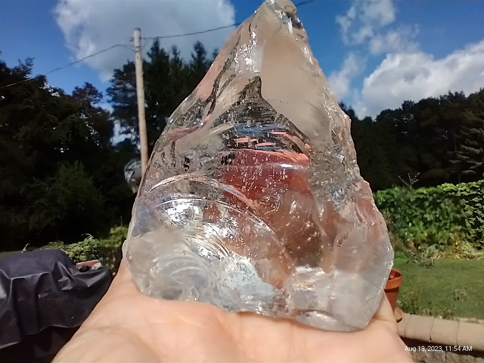Reiki Chakra High Vibration Abundance I am I am Andara Crystal 255 gram