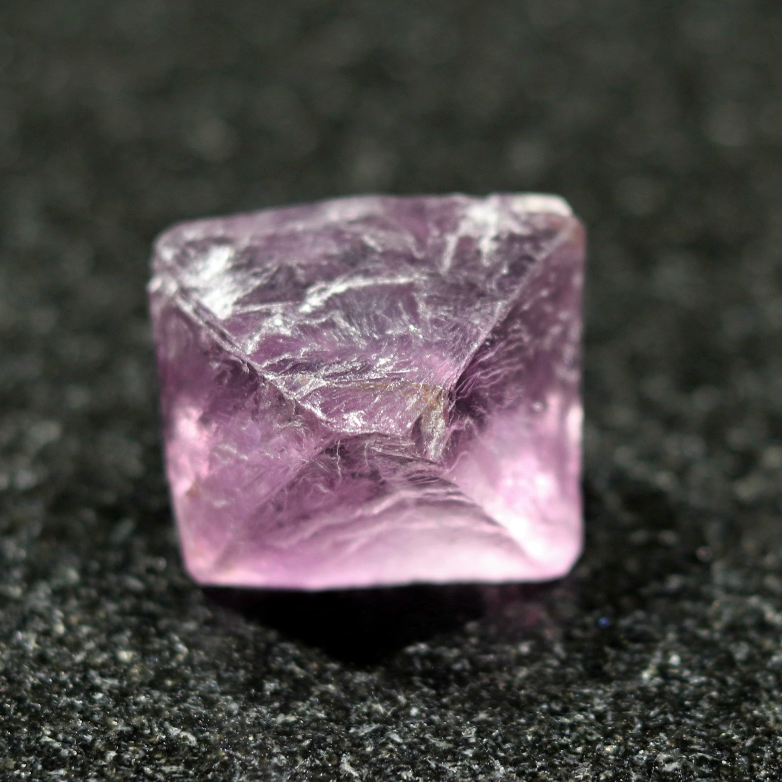 Fluorescent Mineral Specimen: Fluorite Octahedron (FLU62)