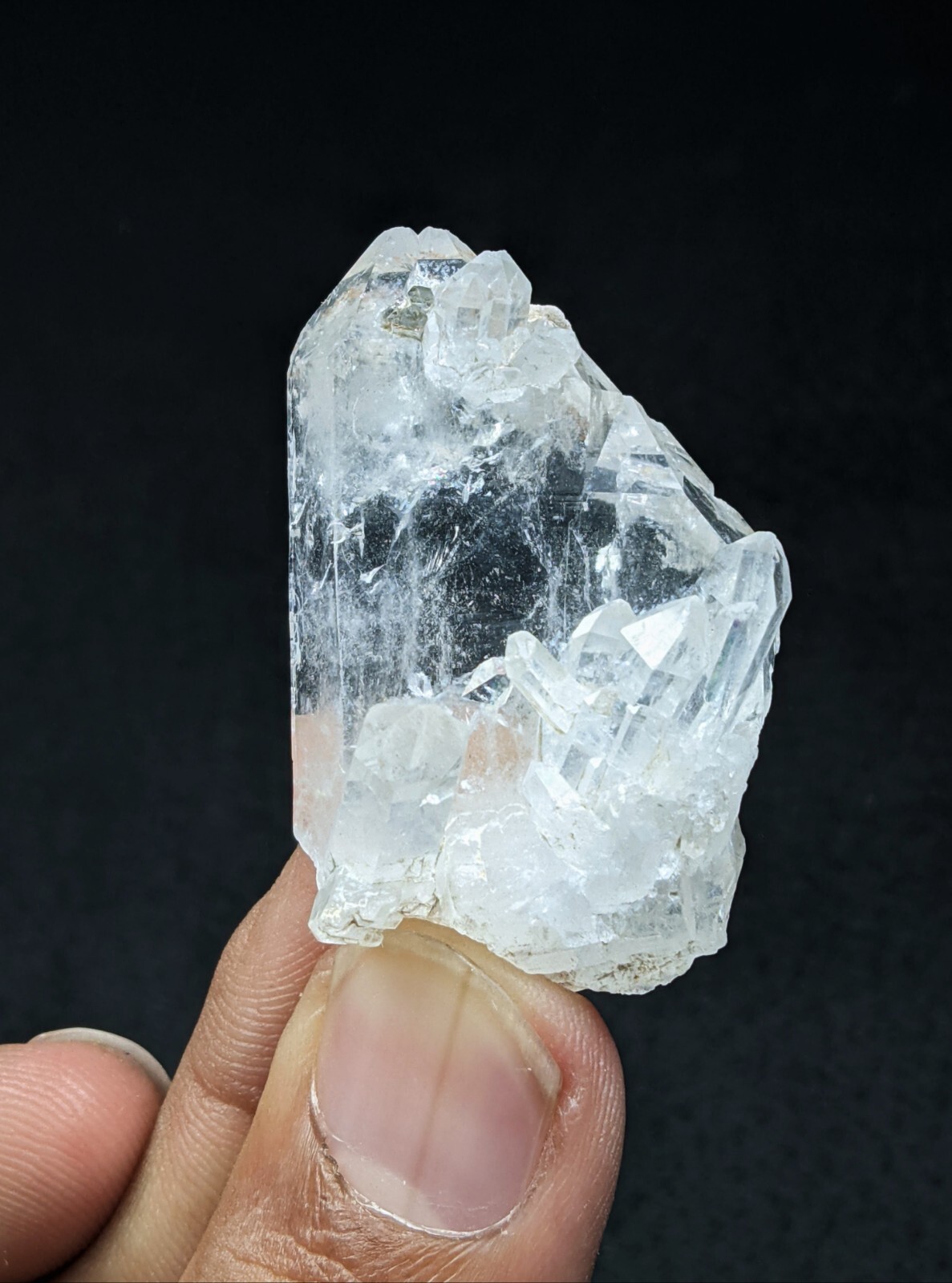 Quartz Clusters With Nice Termination ( 9 Pcs Lot)From Balochistan Pakistan