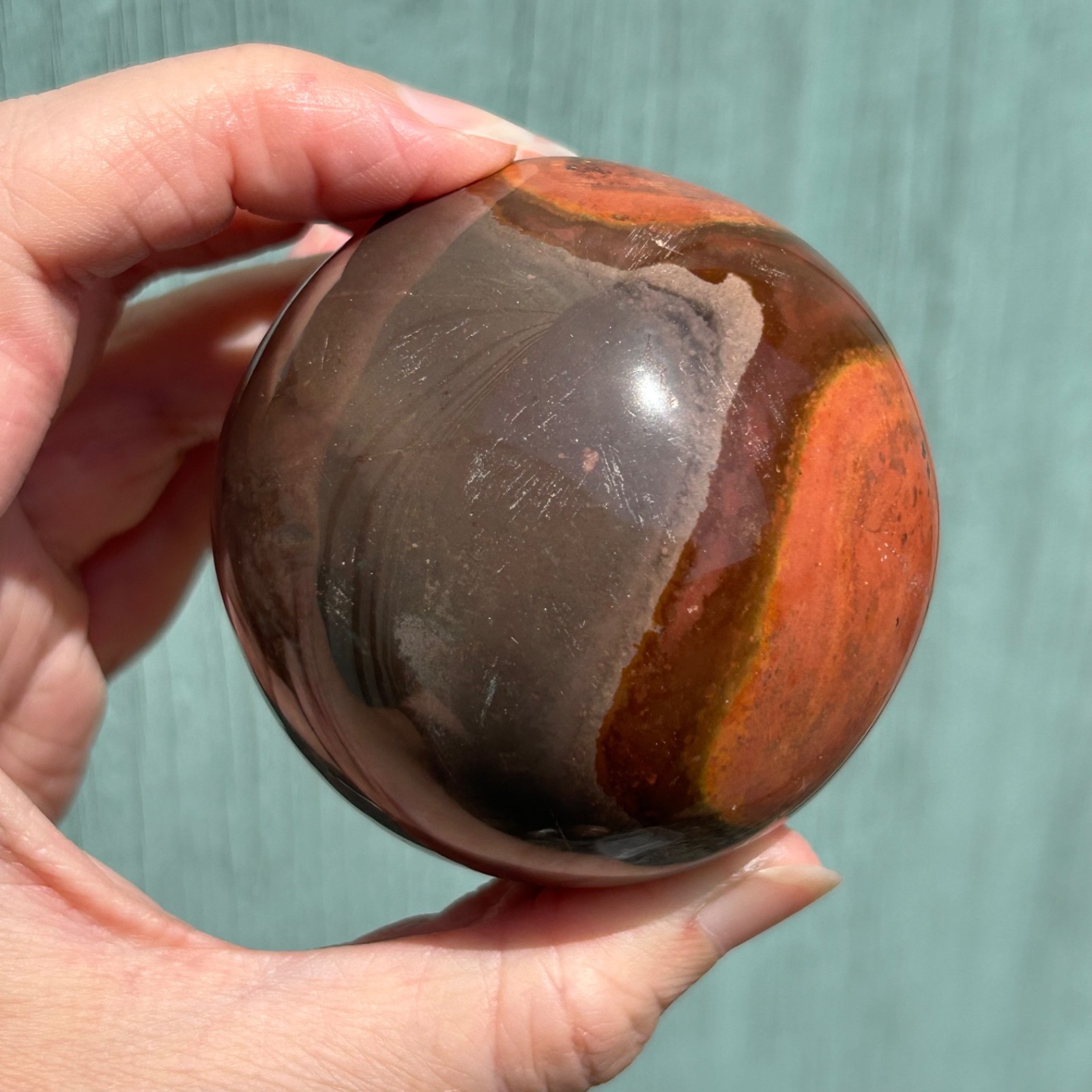 Polychrome Jasper Sphere (3)