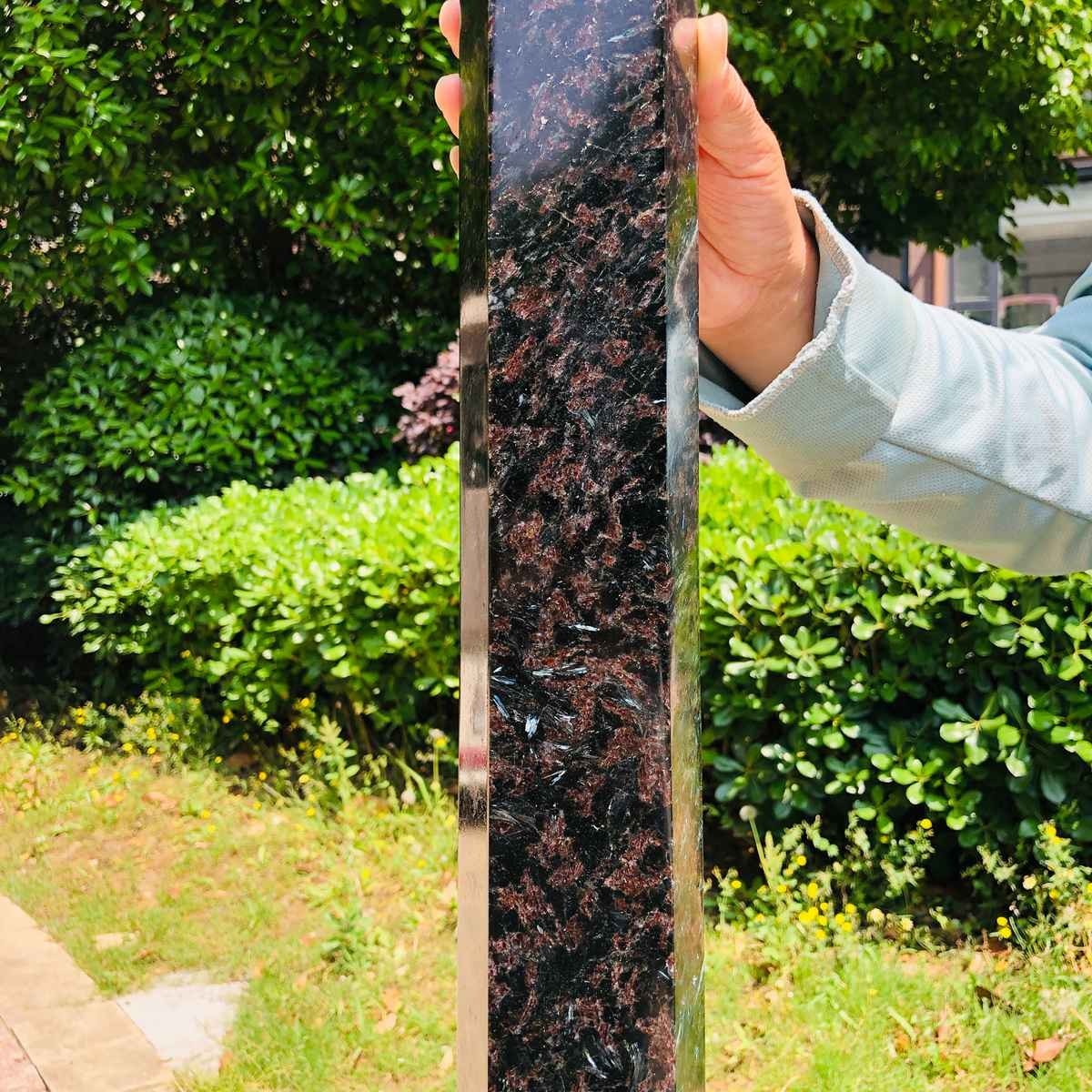 14.63LB Natural Fireworks Stone Obelisk Quartz Tower Crystal Wand Point Healing