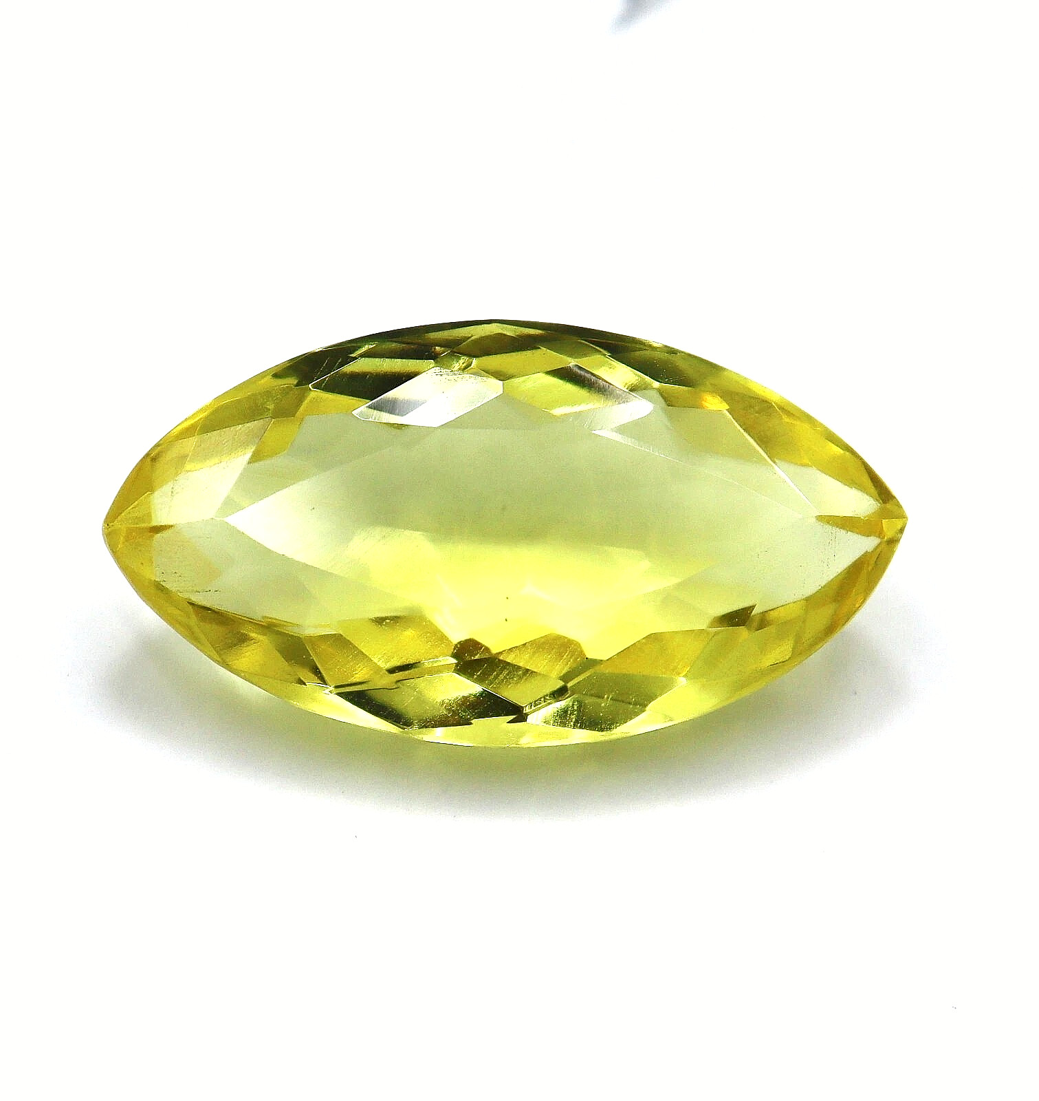 Marquise Cut Yellow Sapphire AAA+51 Ct Gemstone GGI Certified Loose Gemstone