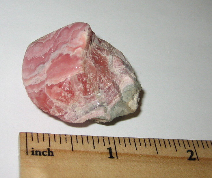 1.2″ POLISHED / ROUGH NATURAL RHODOCHROSITE CRYSTAL MINERAL ARGENTINA ~ 36.9g *1