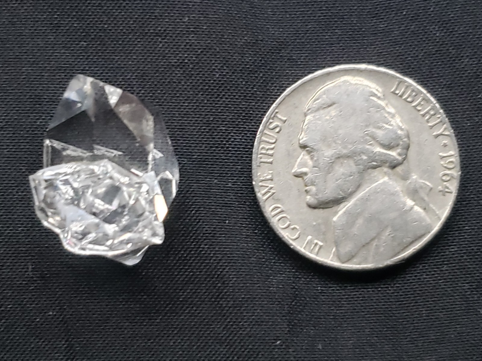 Herkimer Diamond 3.5g Quartz Double Terminated Sprouting New York