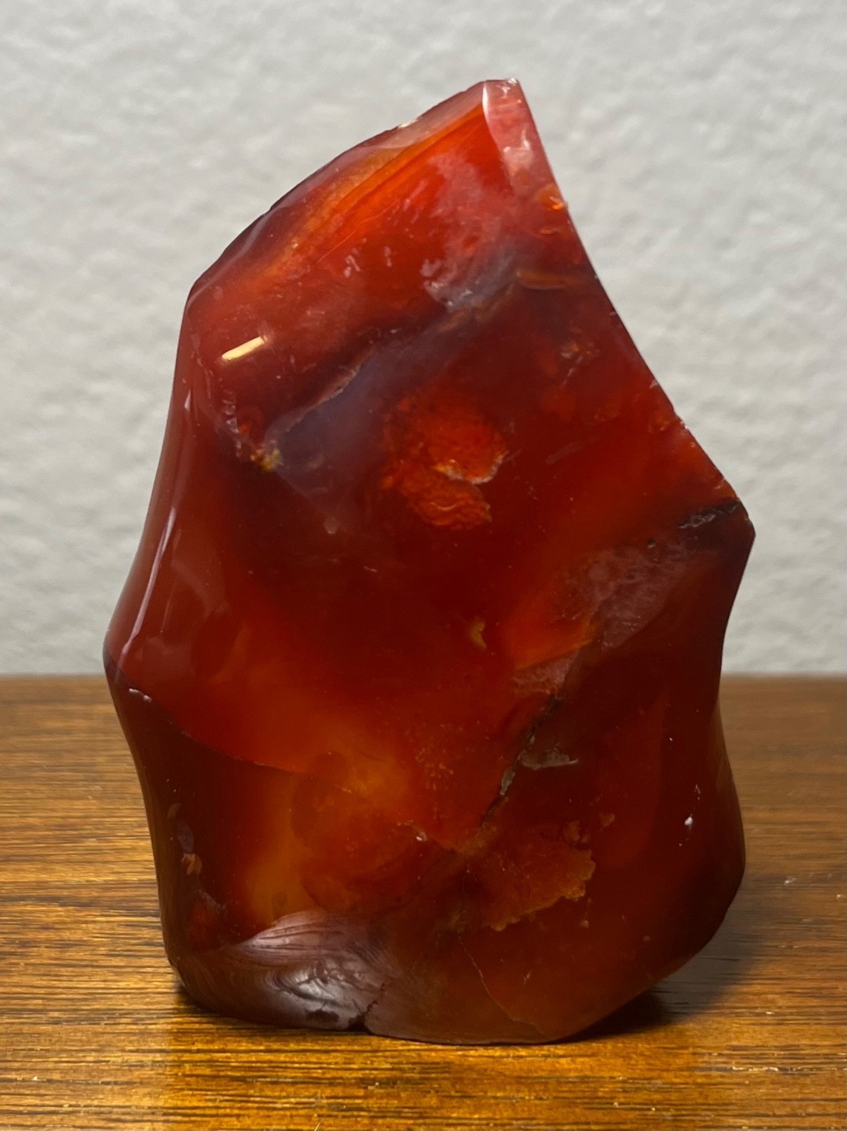 Natural Red Agate Flame Carving Carnelian Tower Healing Crystal Collector Gifts